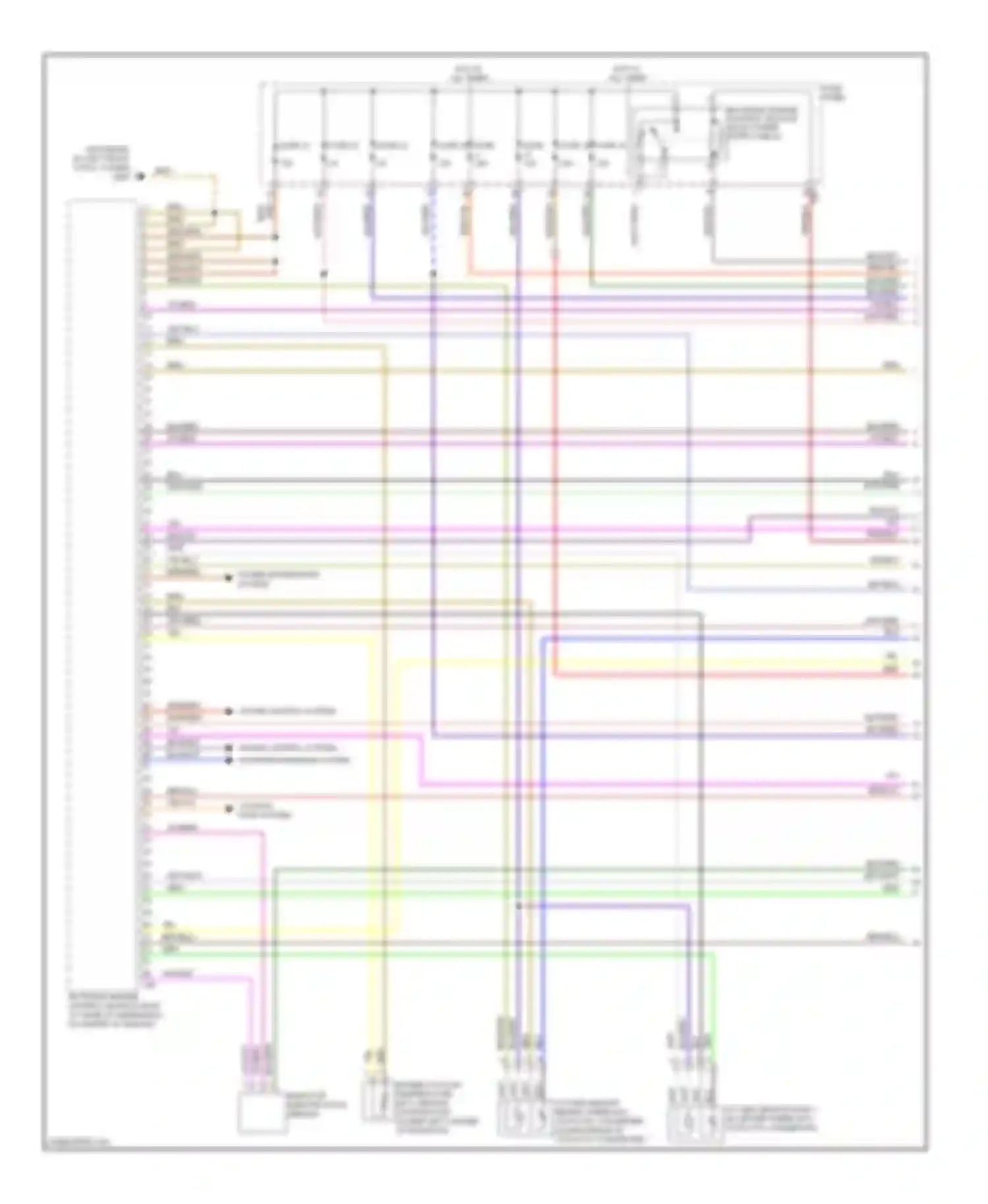 Jetta Volkswagen V (2005-2011): Wiring diagram engine performance 2.0l, cbfa (1 of 6)