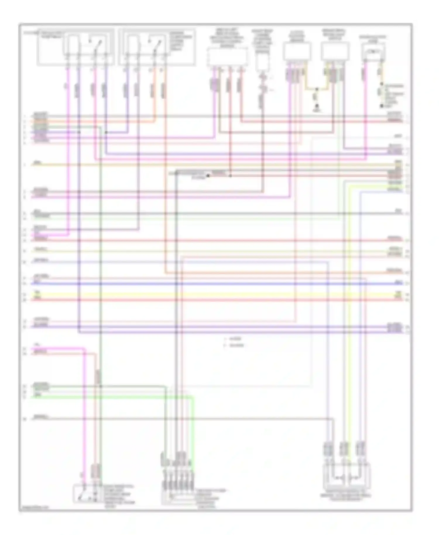 Jetta Volkswagen V (2005-2011): Wiring diagram engine performance 2.0l, cbfa (2 of 6)