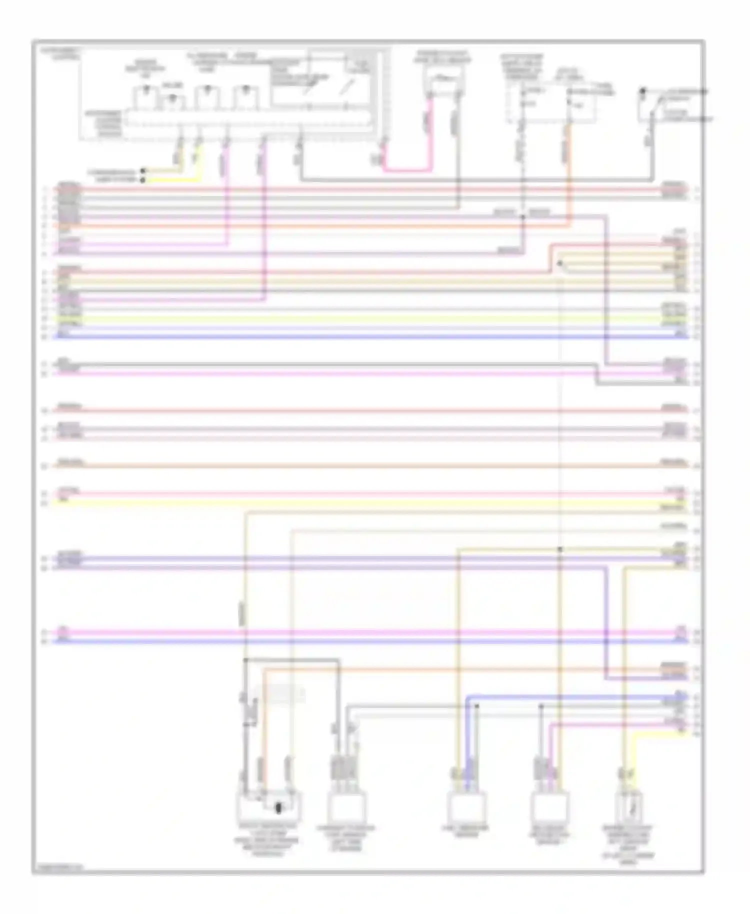 Jetta Volkswagen V (2005-2011): Wiring diagram engine performance 2.0l, cbfa (4 of 6)