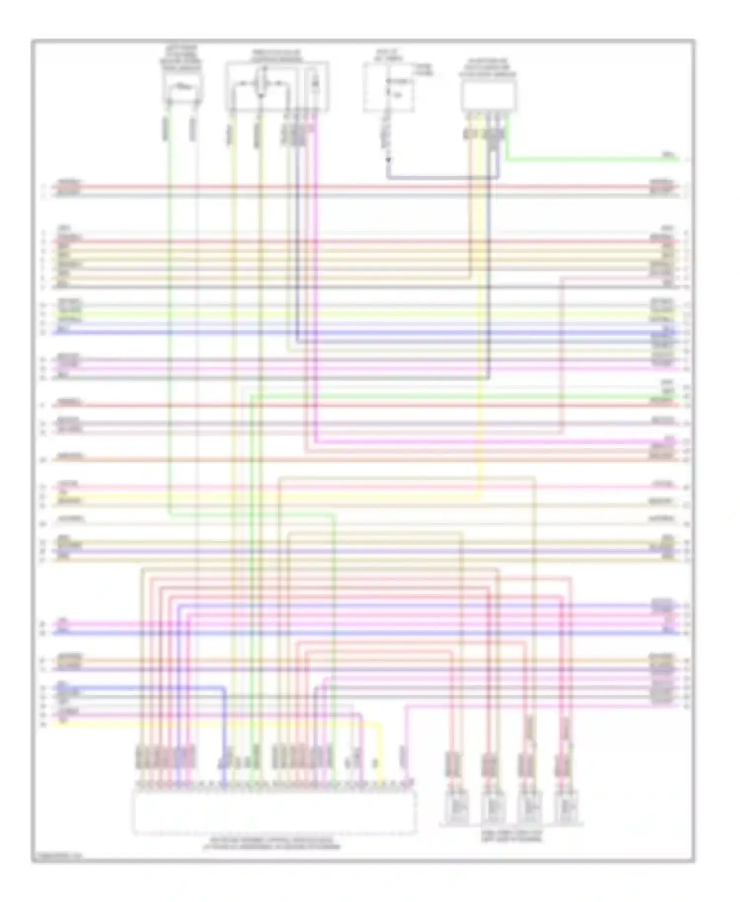 Jetta Volkswagen V (2005-2011): Wiring diagram engine performance 2.0l, cbfa (5 of 6)