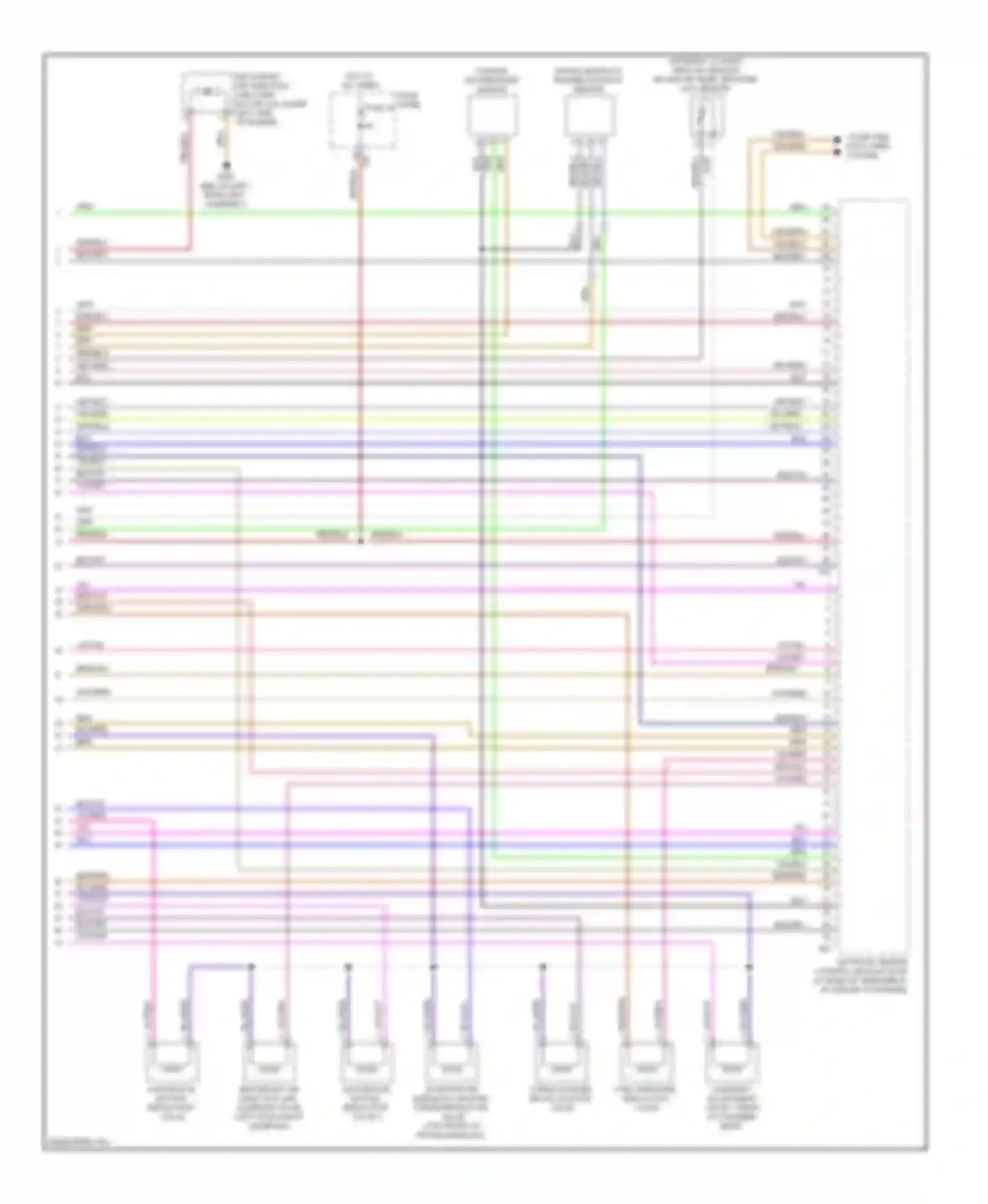 Jetta Volkswagen V (2005-2011): Wiring diagram engine performance 2.0l, cbfa (6 of 6)
