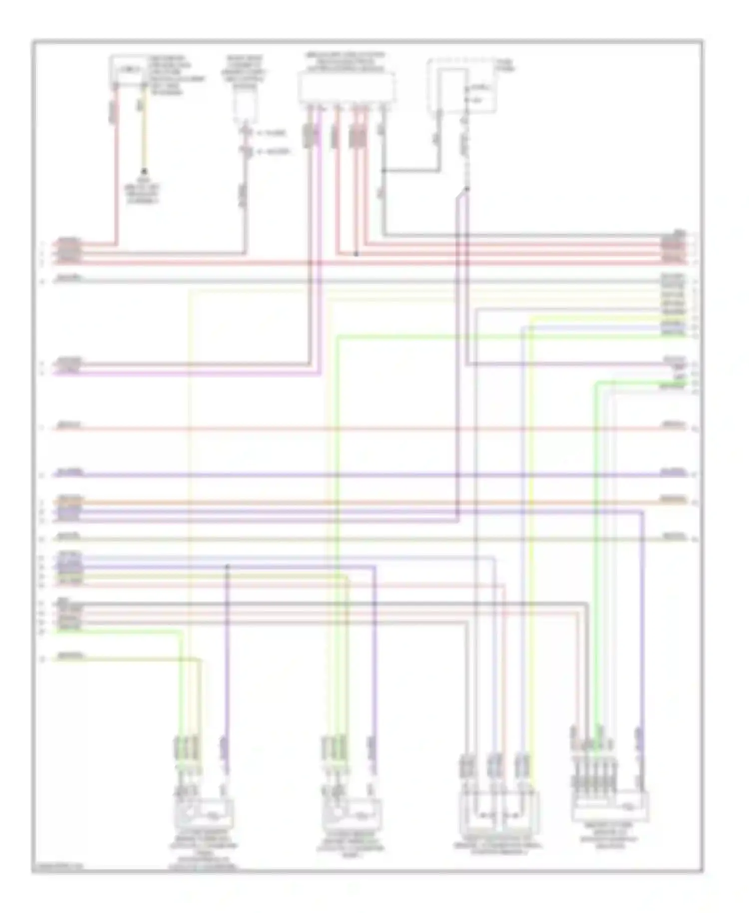 Jetta Volkswagen V (2005-2011): Wiring diagram engine performance 2.5l, cbua (2 of 5)