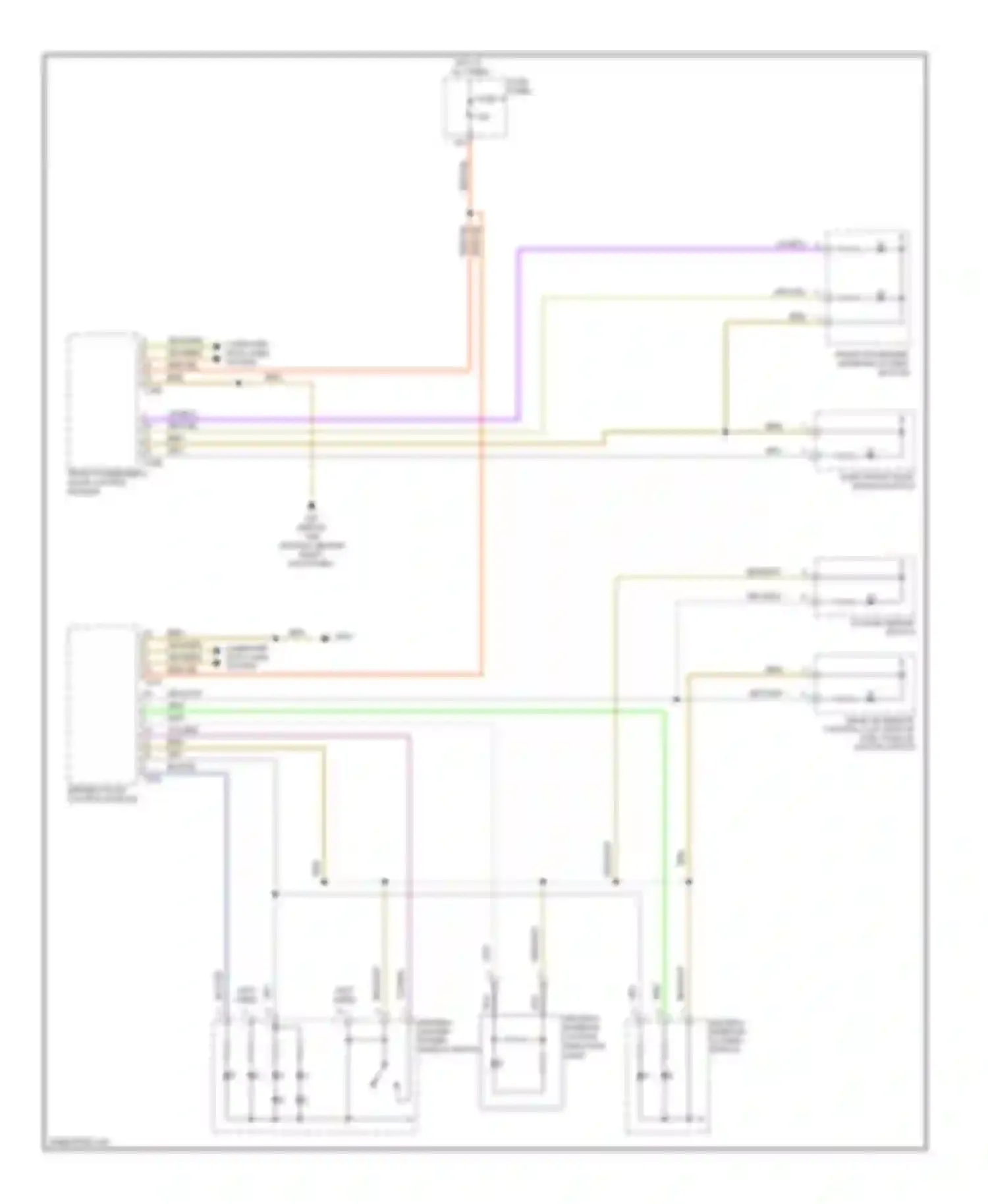 Jetta Volkswagen V (2005-2011): Instrument illumination circuit (2 of 2)