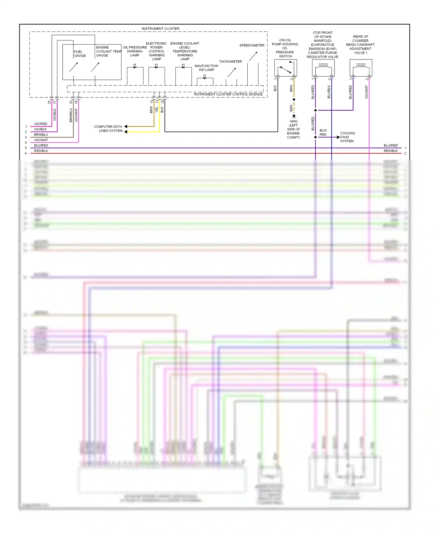 Volkswagen Jetta V (2005-2011) computer data lines system wiring diagram  (27 of 71)