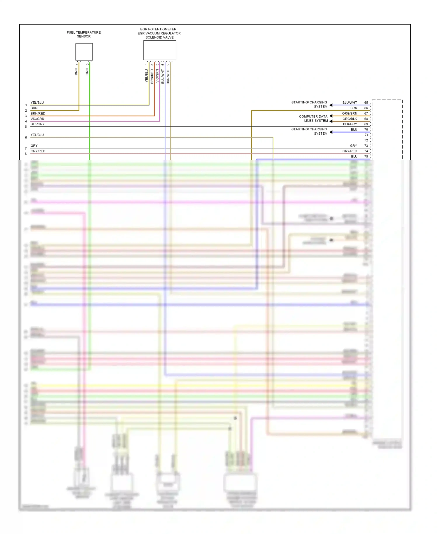 Volkswagen Jetta V (2005-2011) computer data lines system wiring diagram  (16 of 71)