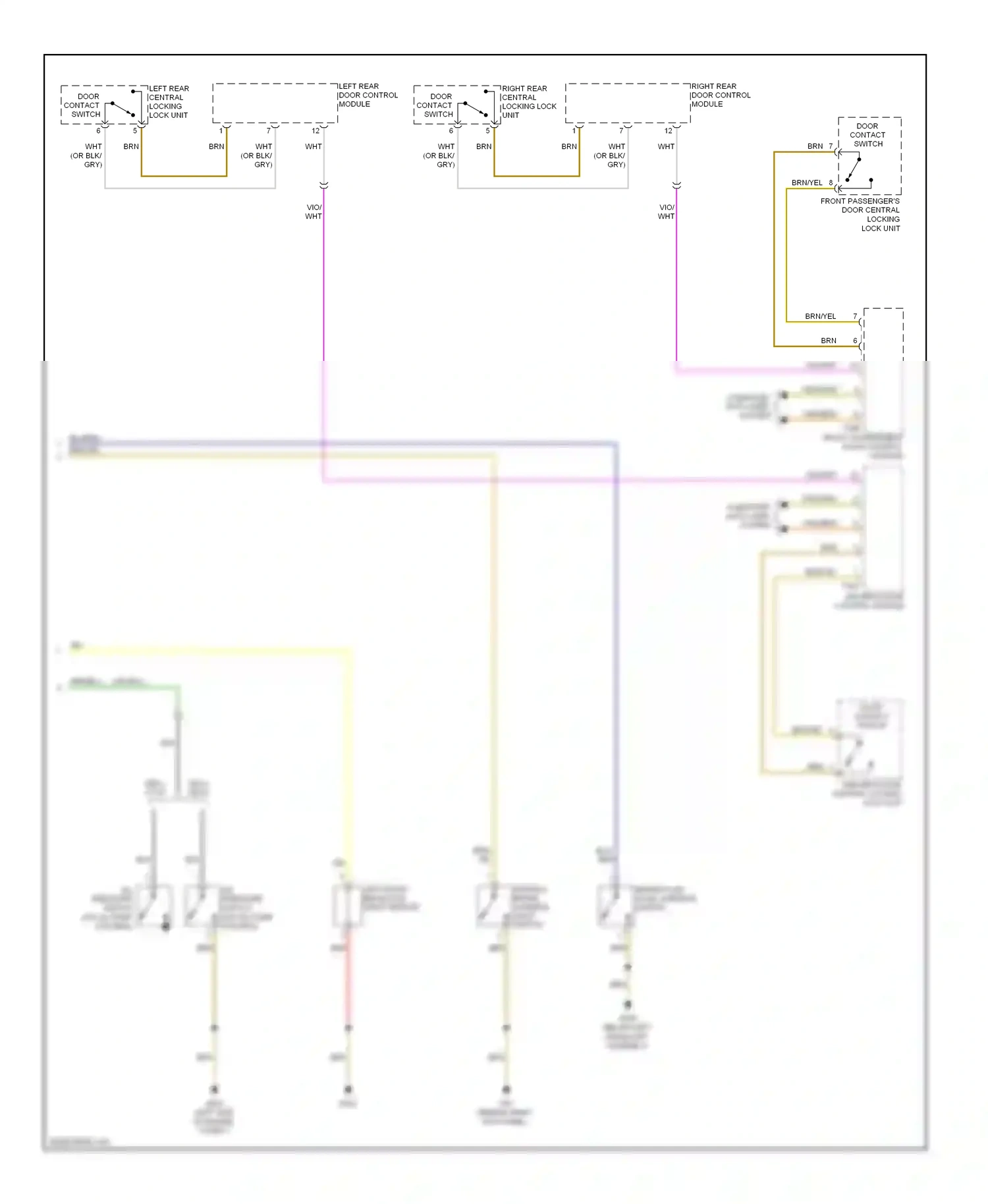 Volkswagen Jetta V (2005-2011) computer data lines system wiring diagram  (34 of 71)
