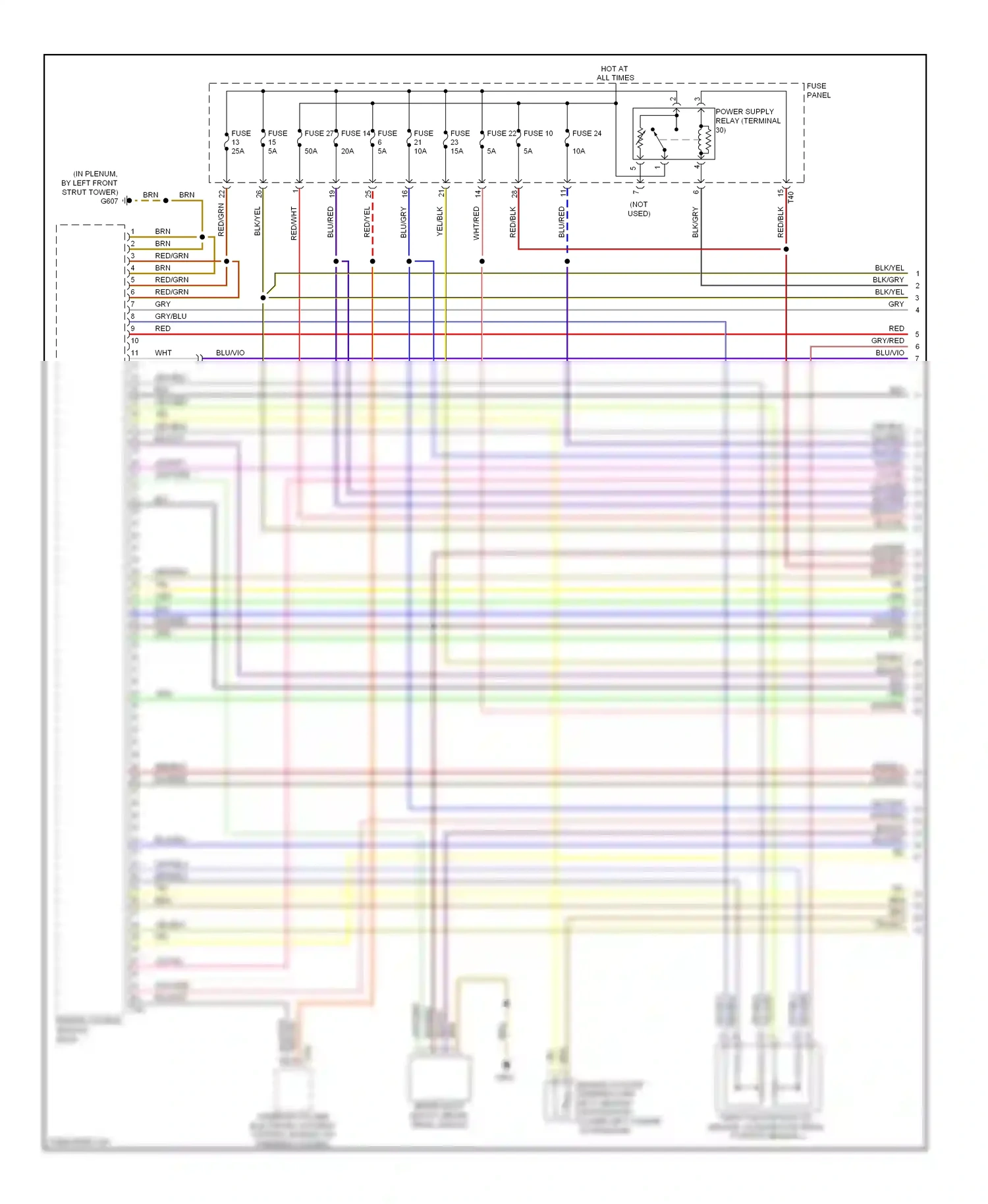 Volkswagen Jetta V (2005-2011) engine control module (ecm) wiring diagram  (3 of 5)
