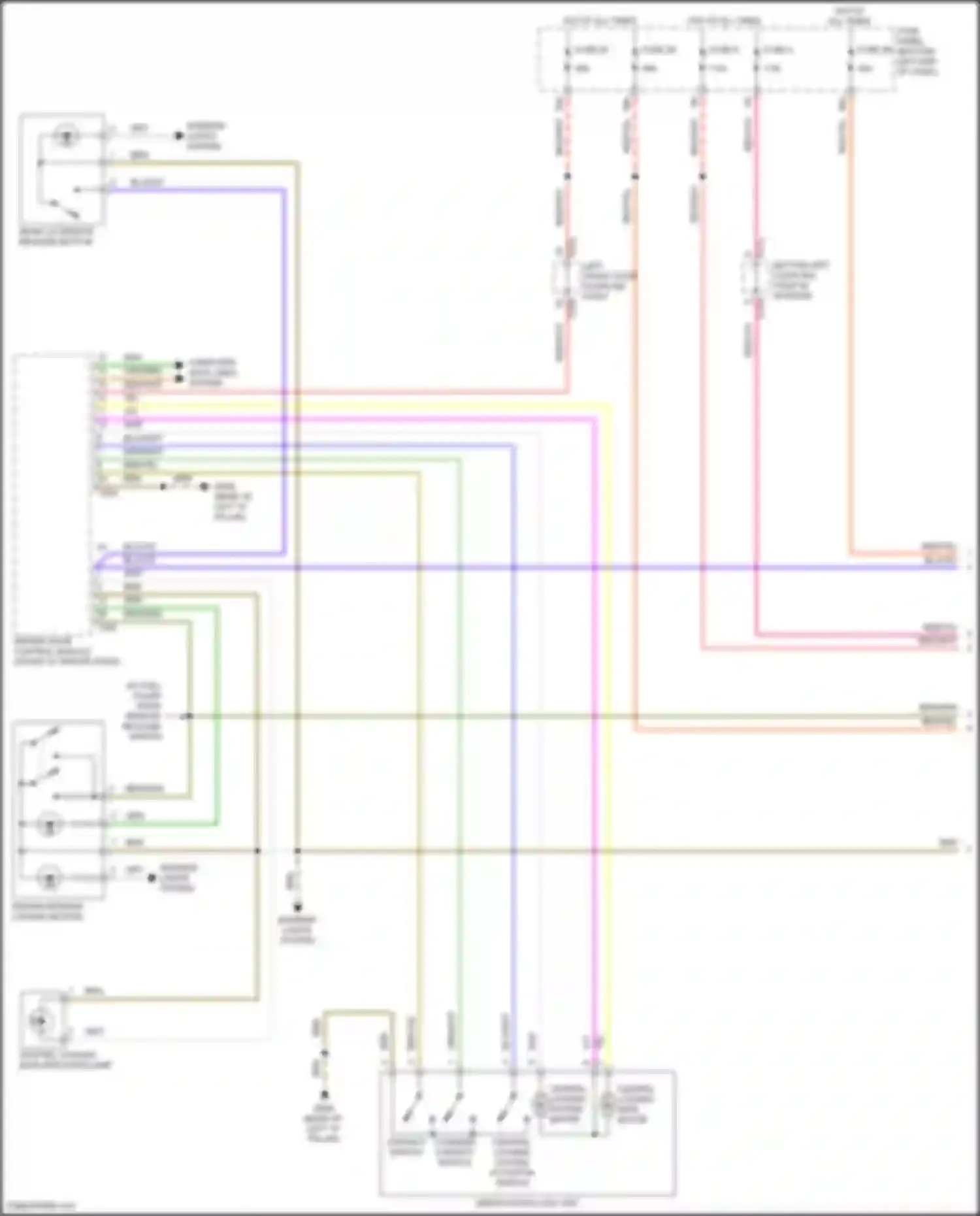 Jetta Volkswagen VII facelift (2021-2024): Forced entry circuit (1 of 3)