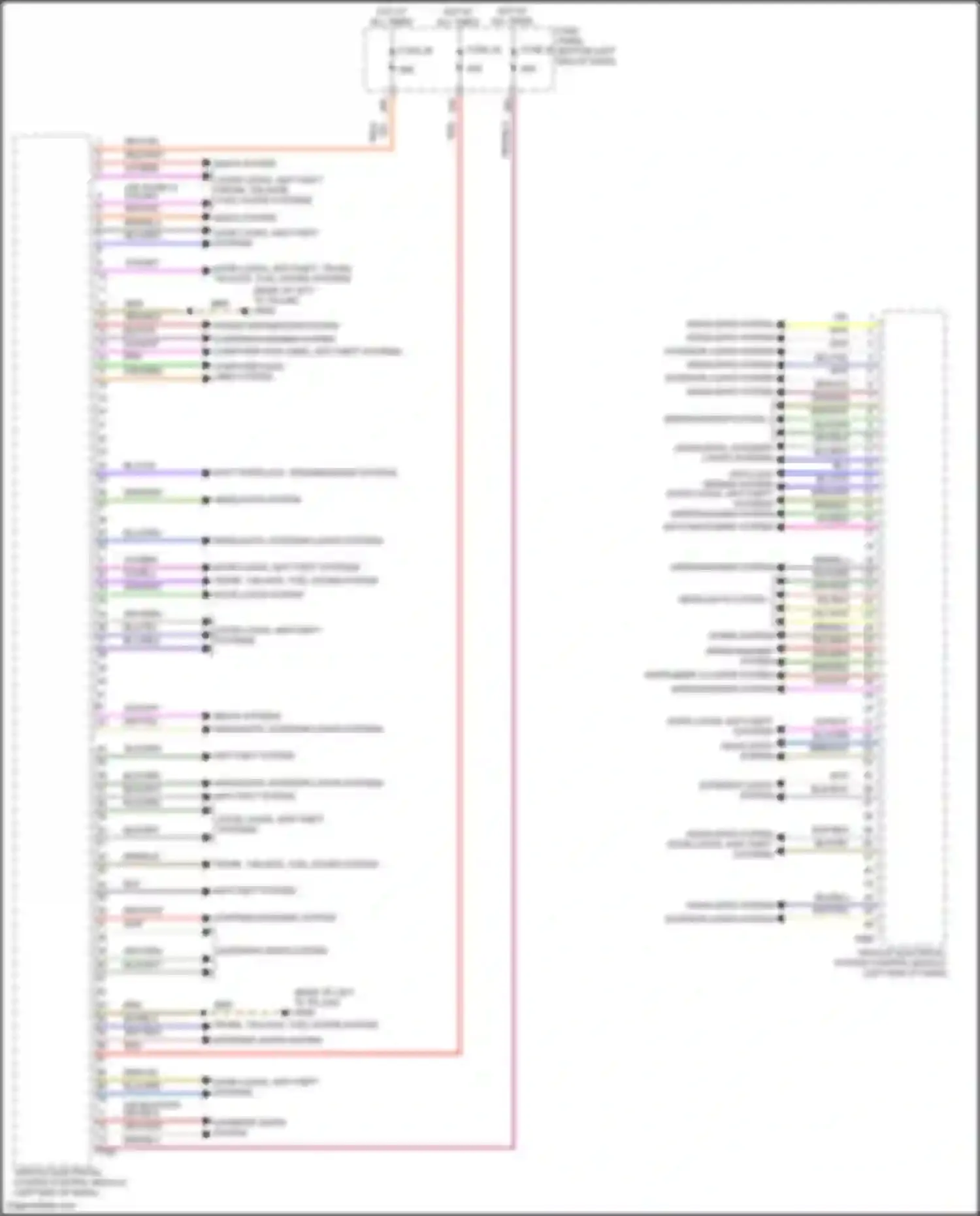 Jetta Volkswagen VII facelift (2021-2024): Vehicle electrical system control module circuit (2 of 2)