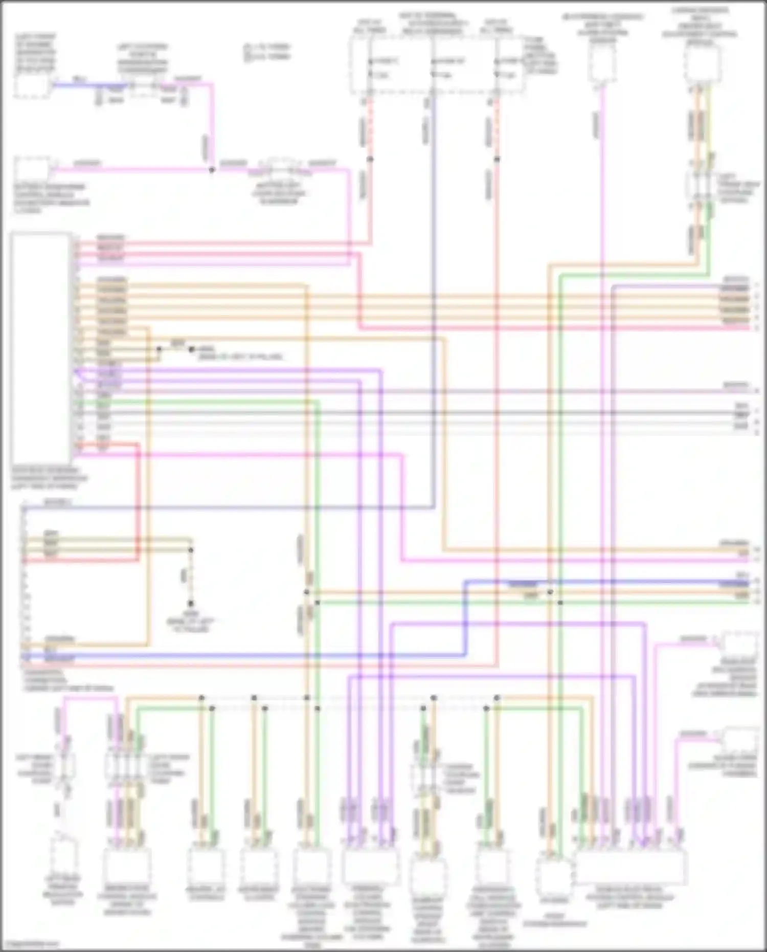Jetta Volkswagen VII facelift (2021-2024): Computer data lines circuit (1 of 3)