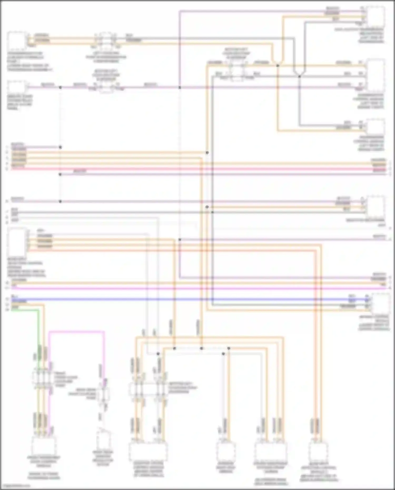 Jetta Volkswagen VII facelift (2021-2024): Computer data lines circuit (2 of 3)