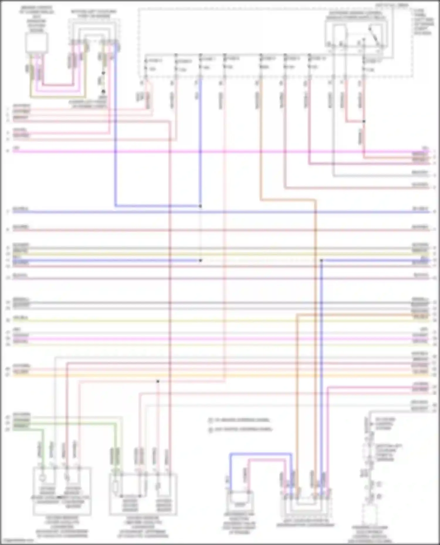 Jetta Volkswagen VII facelift (2021-2024): Wiring diagram engine performance 1.5l turbo (2 of 6)