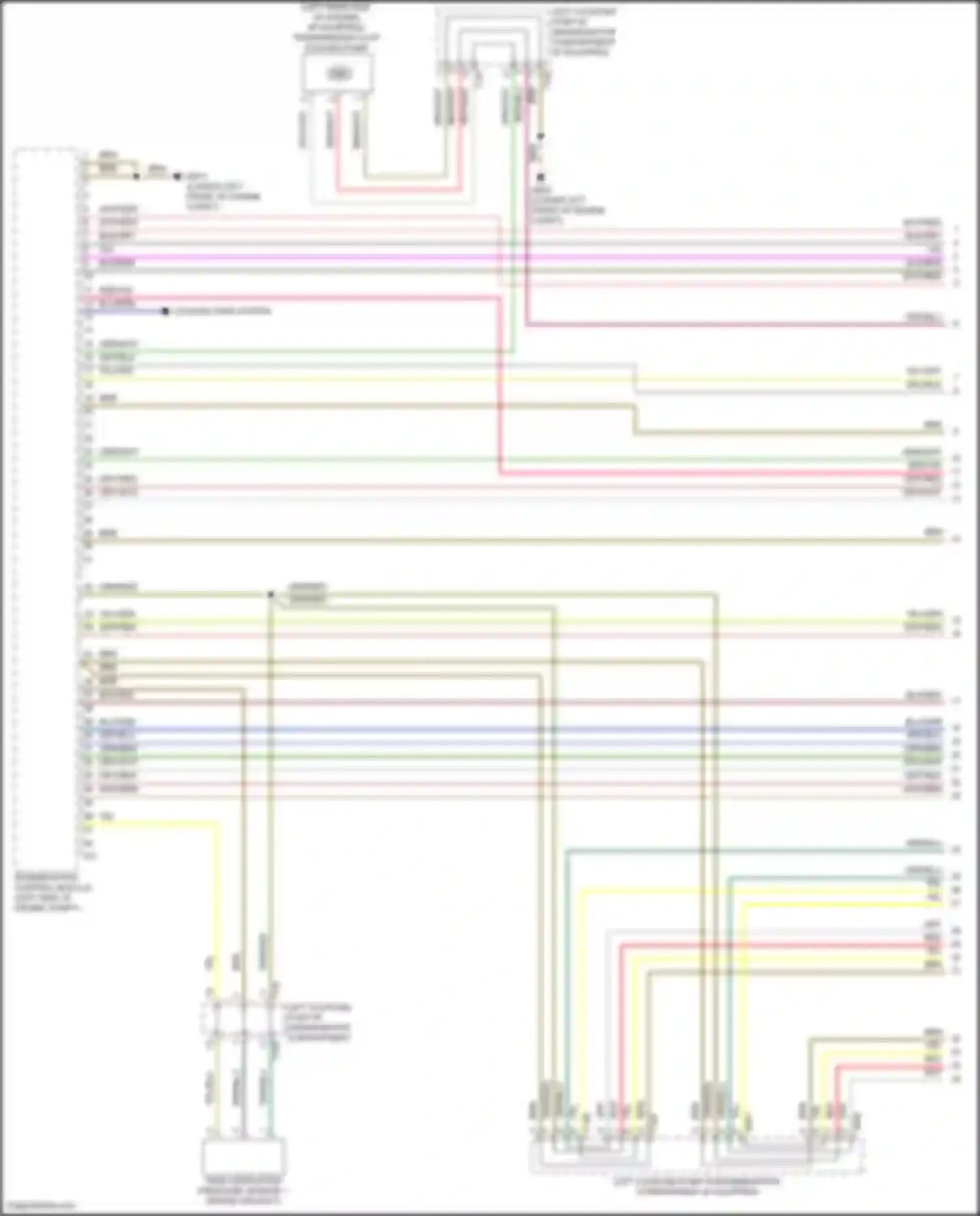 Jetta Volkswagen VII facelift (2021-2024): Wiring diagram engine performance 2.0l turbo (1 of 10)