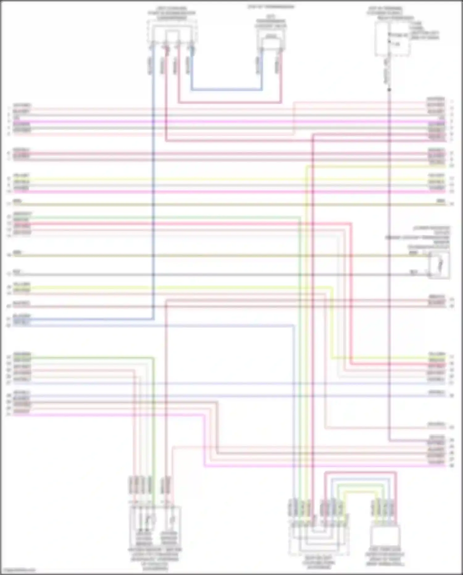 Jetta Volkswagen VII facelift (2021-2024): Wiring diagram engine performance 2.0l turbo (3 of 10)