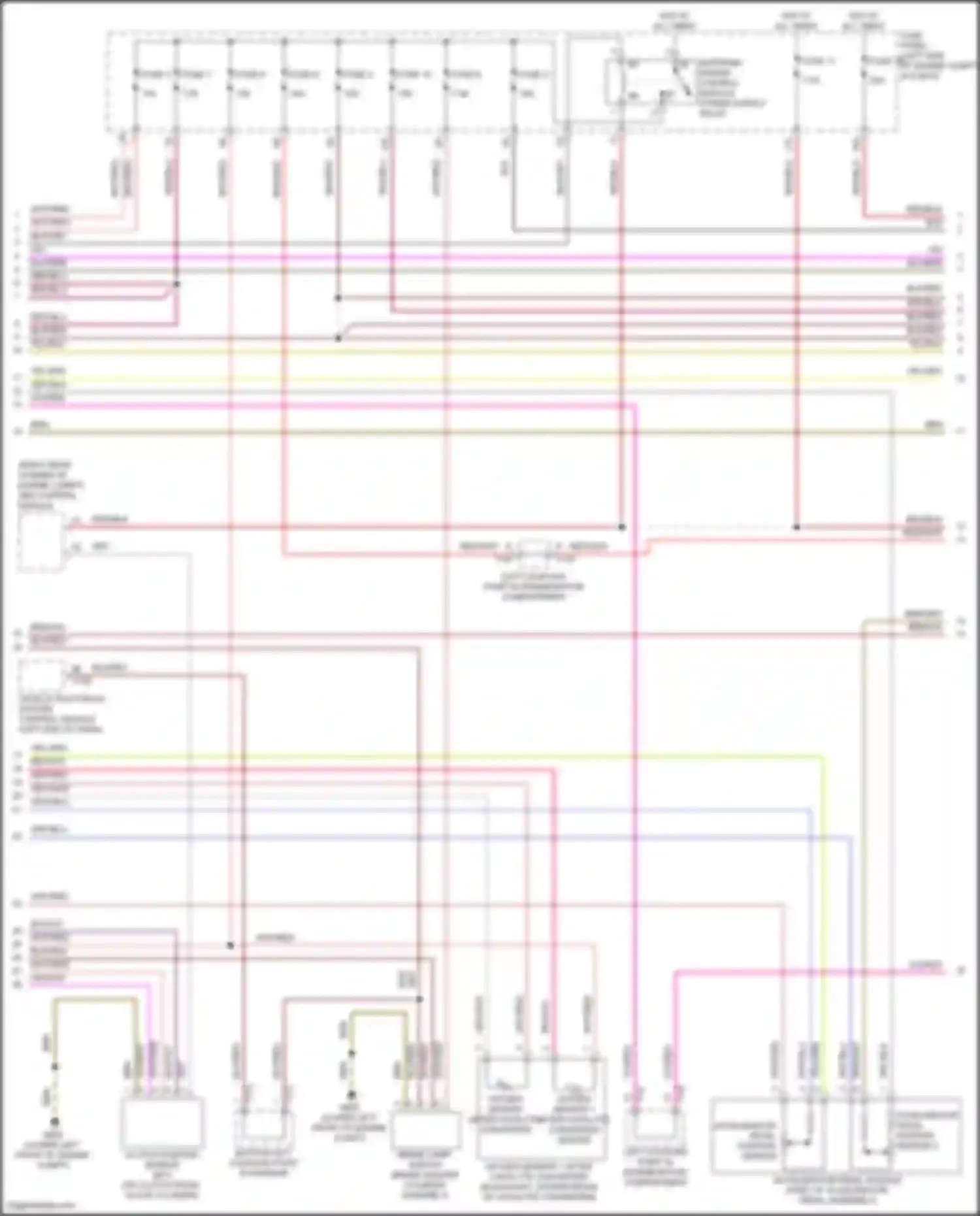 Jetta Volkswagen VII facelift (2021-2024): Wiring diagram engine performance 2.0l turbo (4 of 10)