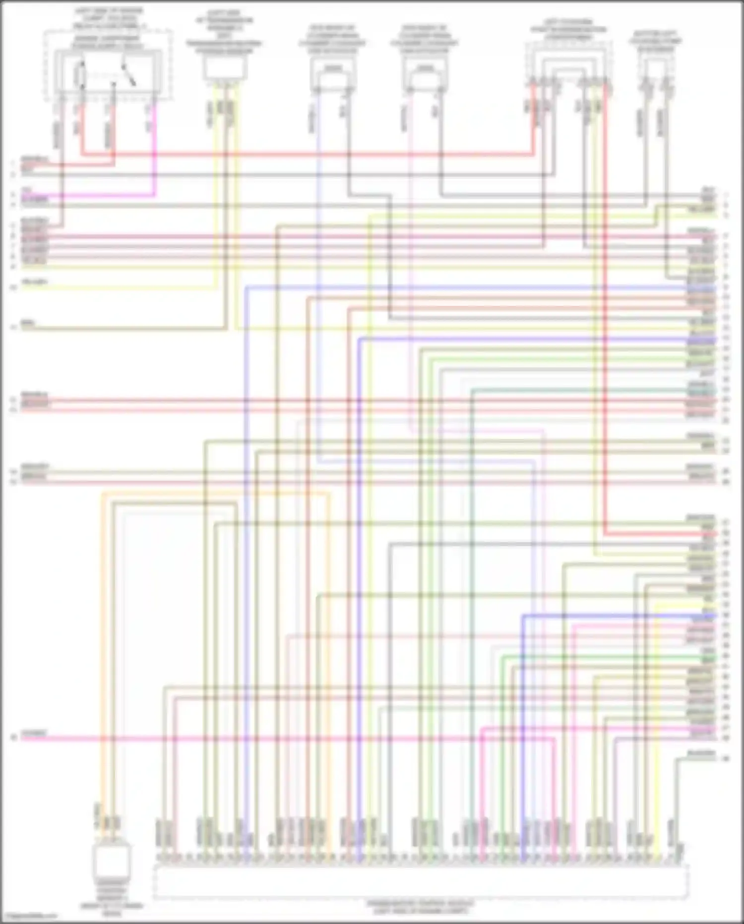Jetta Volkswagen VII facelift (2021-2024): Wiring diagram engine performance 2.0l turbo (5 of 10)