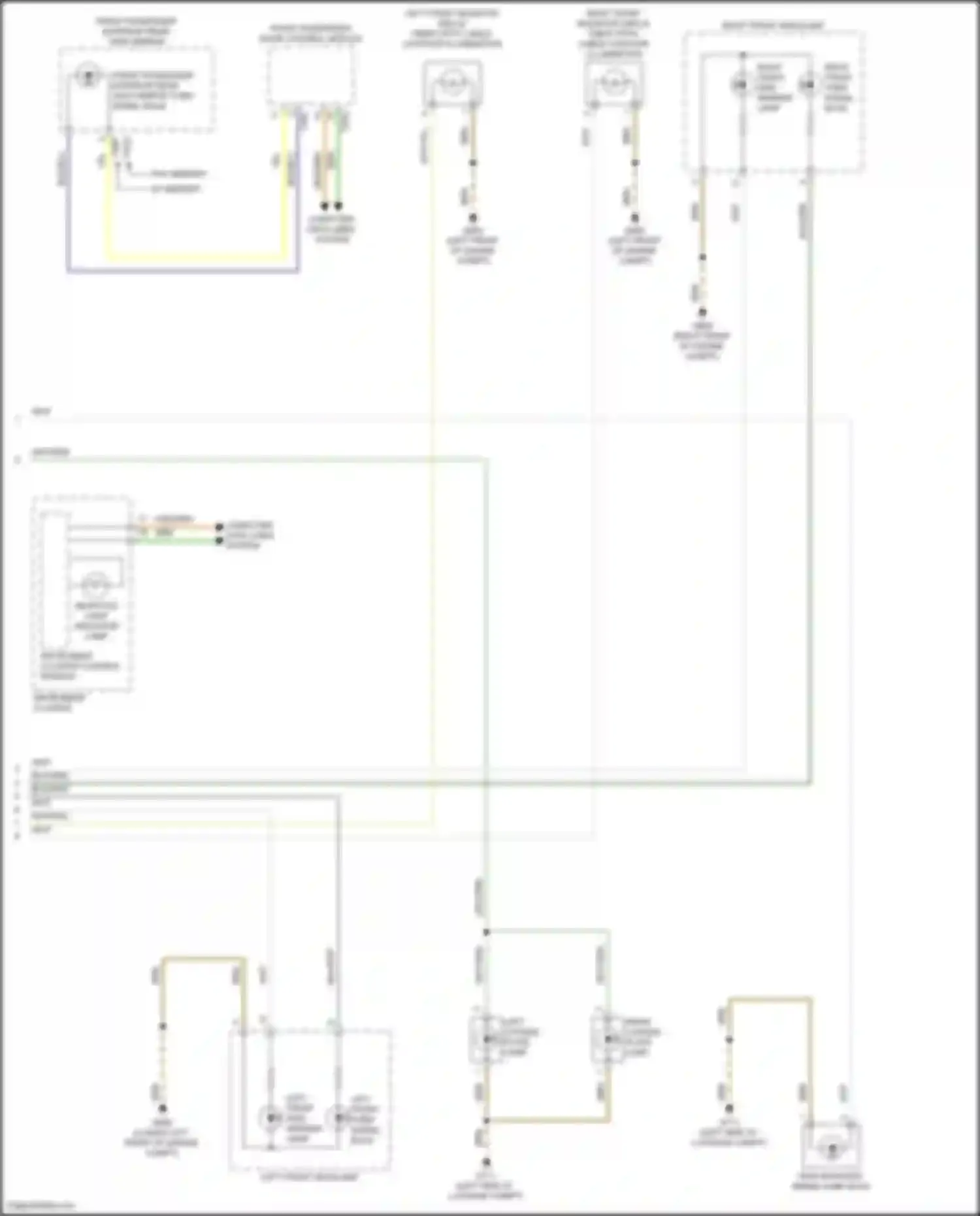 Jetta Volkswagen VII facelift (2021-2024): Exterior lamps circuit (3 of 3)