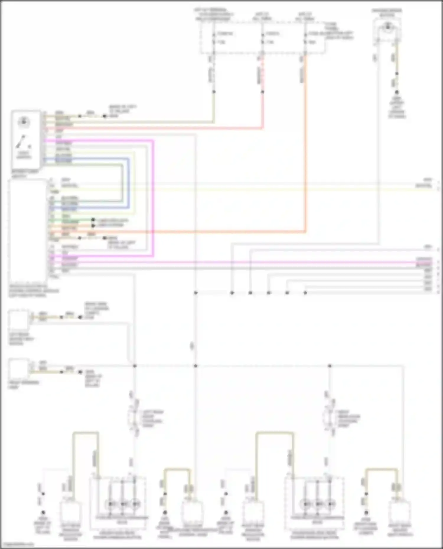 Jetta Volkswagen VII facelift (2021-2024): Instrument illumination circuit (1 of 3)