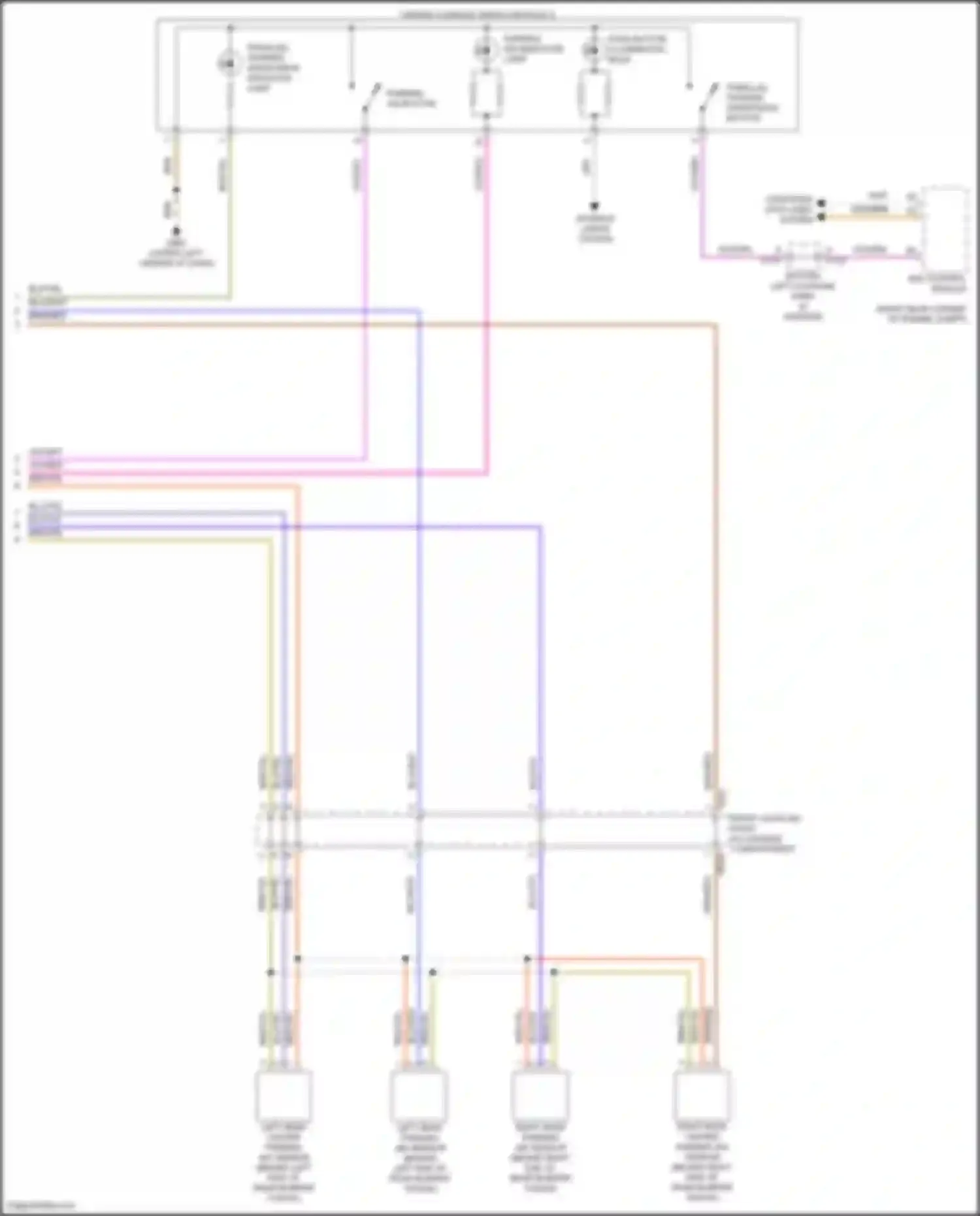 Jetta Volkswagen VII facelift (2021-2024): Parking assistant circuit (2 of 2)