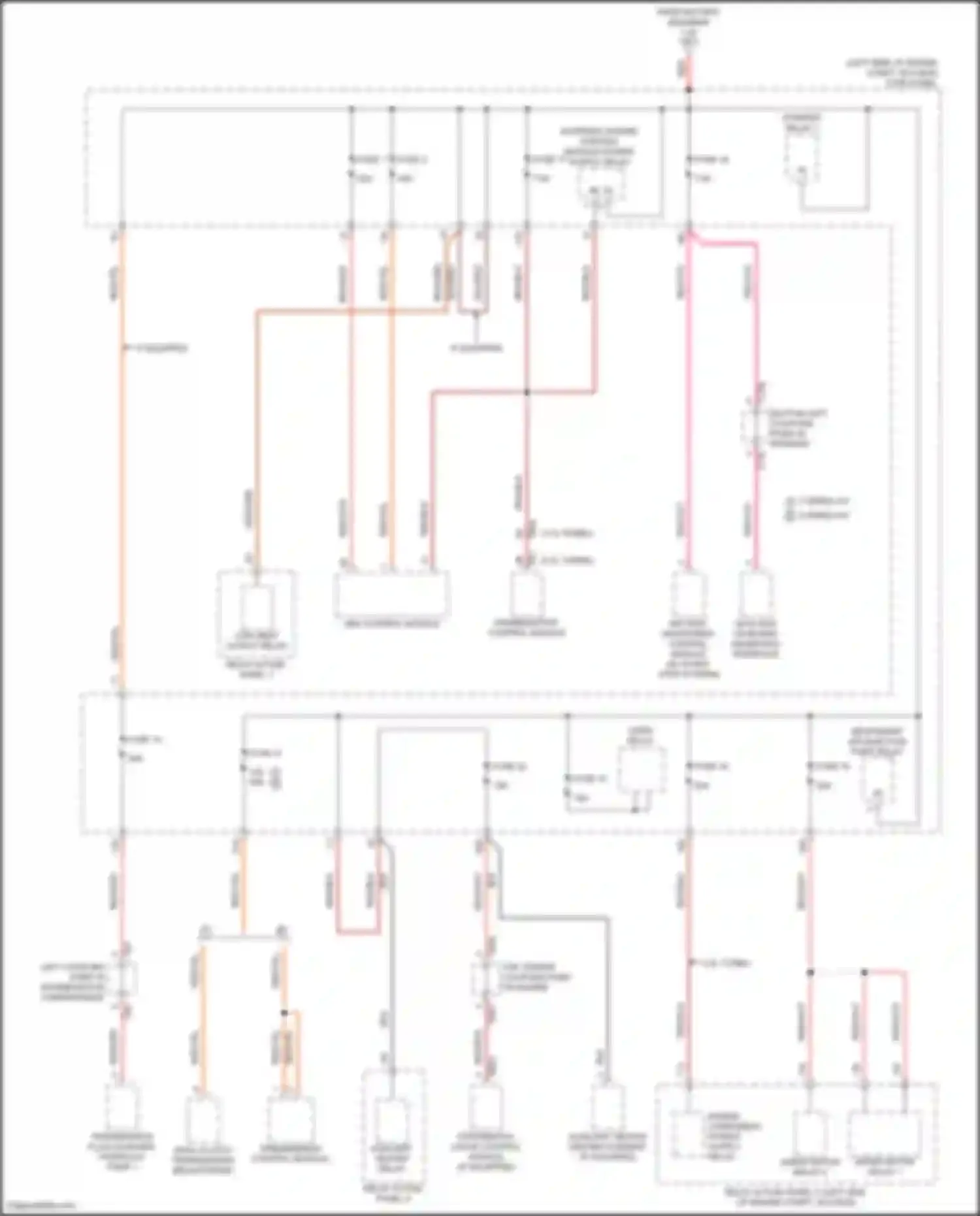 Jetta Volkswagen VII facelift (2021-2024): Power distribution circuit (2 of 6)