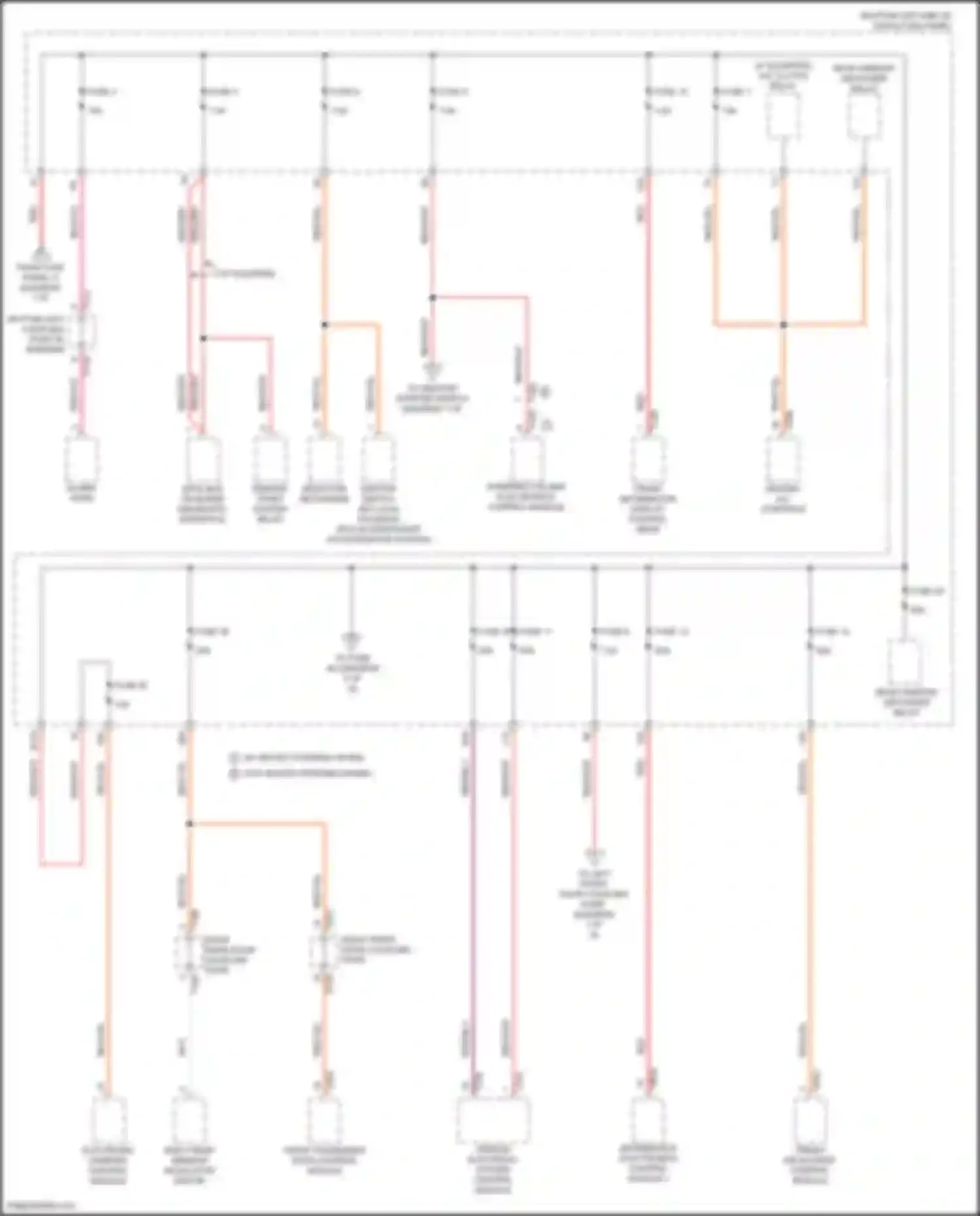 Jetta Volkswagen VII facelift (2021-2024): Power distribution circuit (3 of 6)