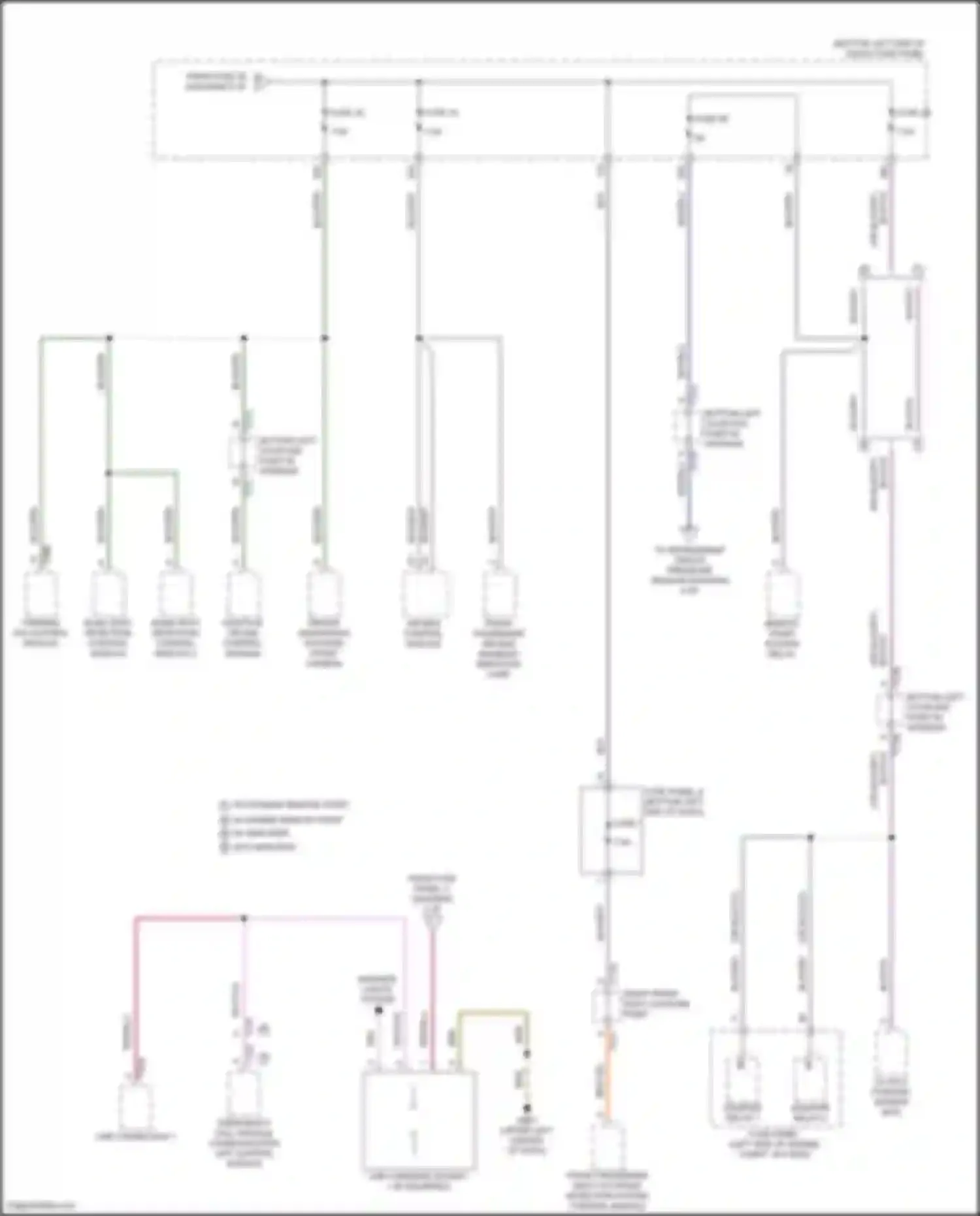 Jetta Volkswagen VII facelift (2021-2024): Power distribution circuit (6 of 6)