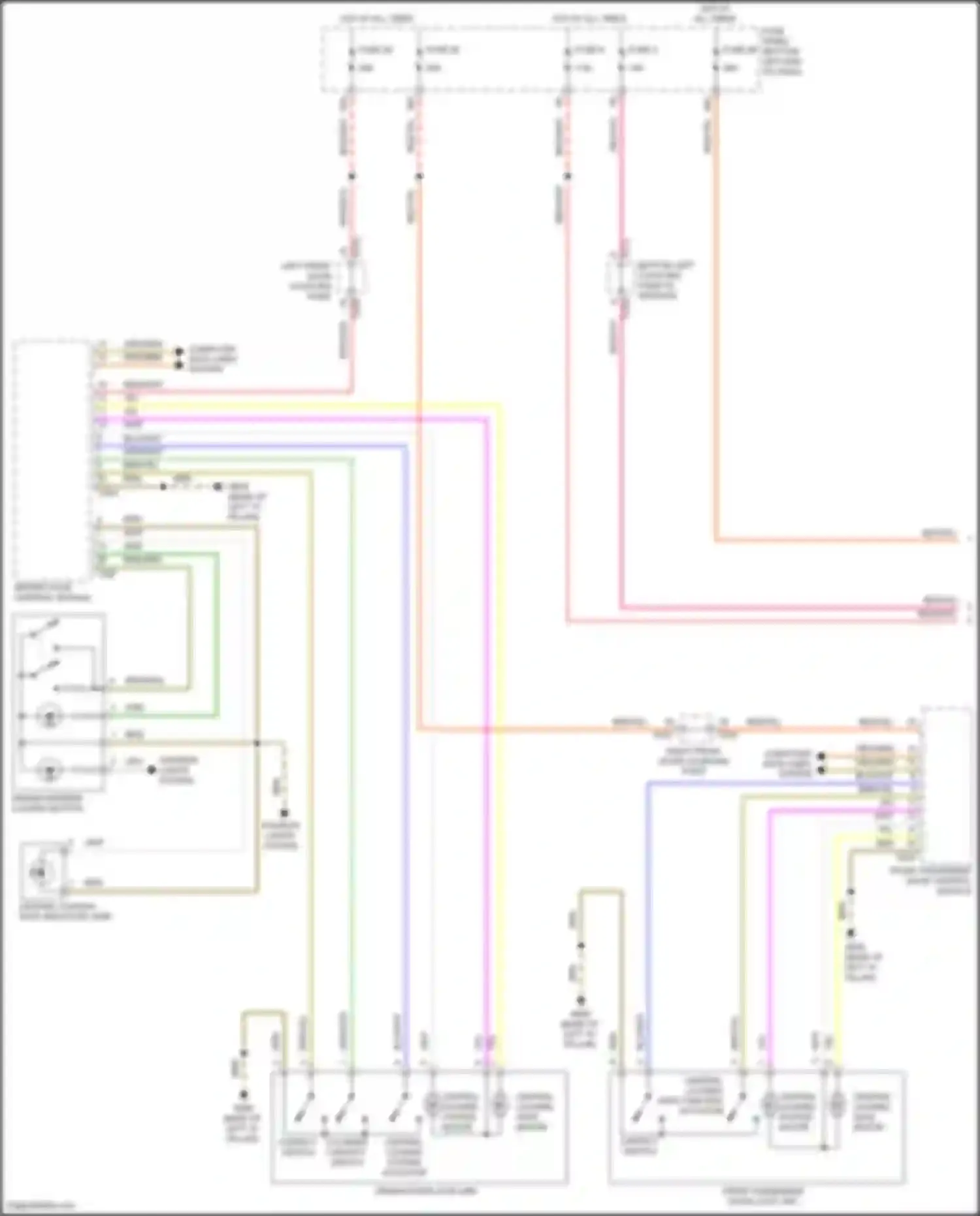 Jetta Volkswagen VII (2018-2021): Forced entry circuit (1 of 2)