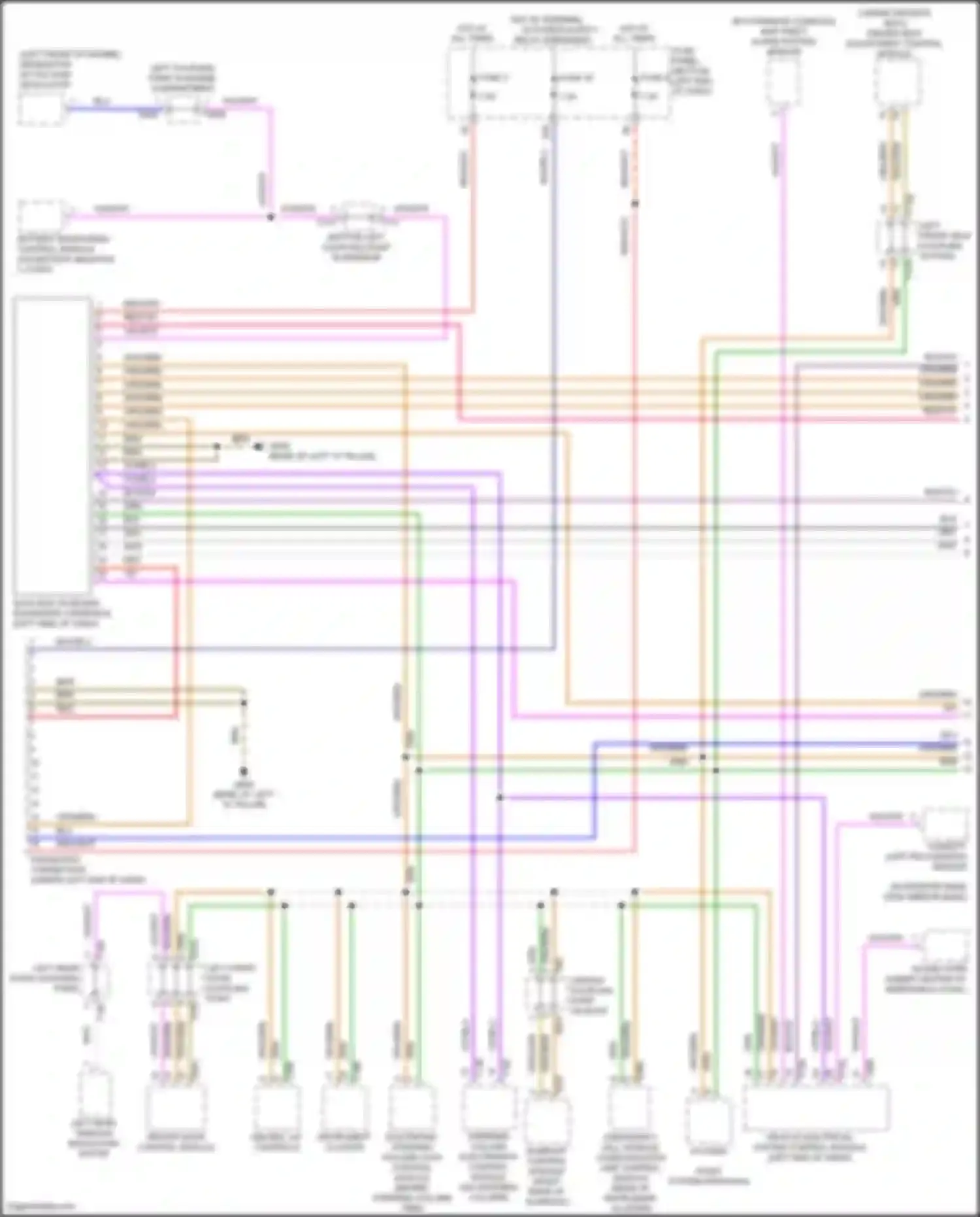 Jetta Volkswagen VII (2018-2021): Computer data lines circuit (1 of 3)