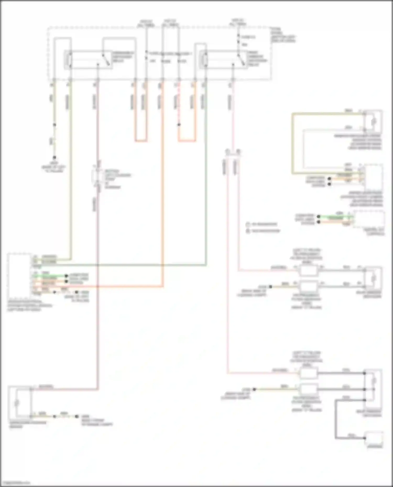 Jetta Volkswagen VII (2018-2021): Rear defogger circuit