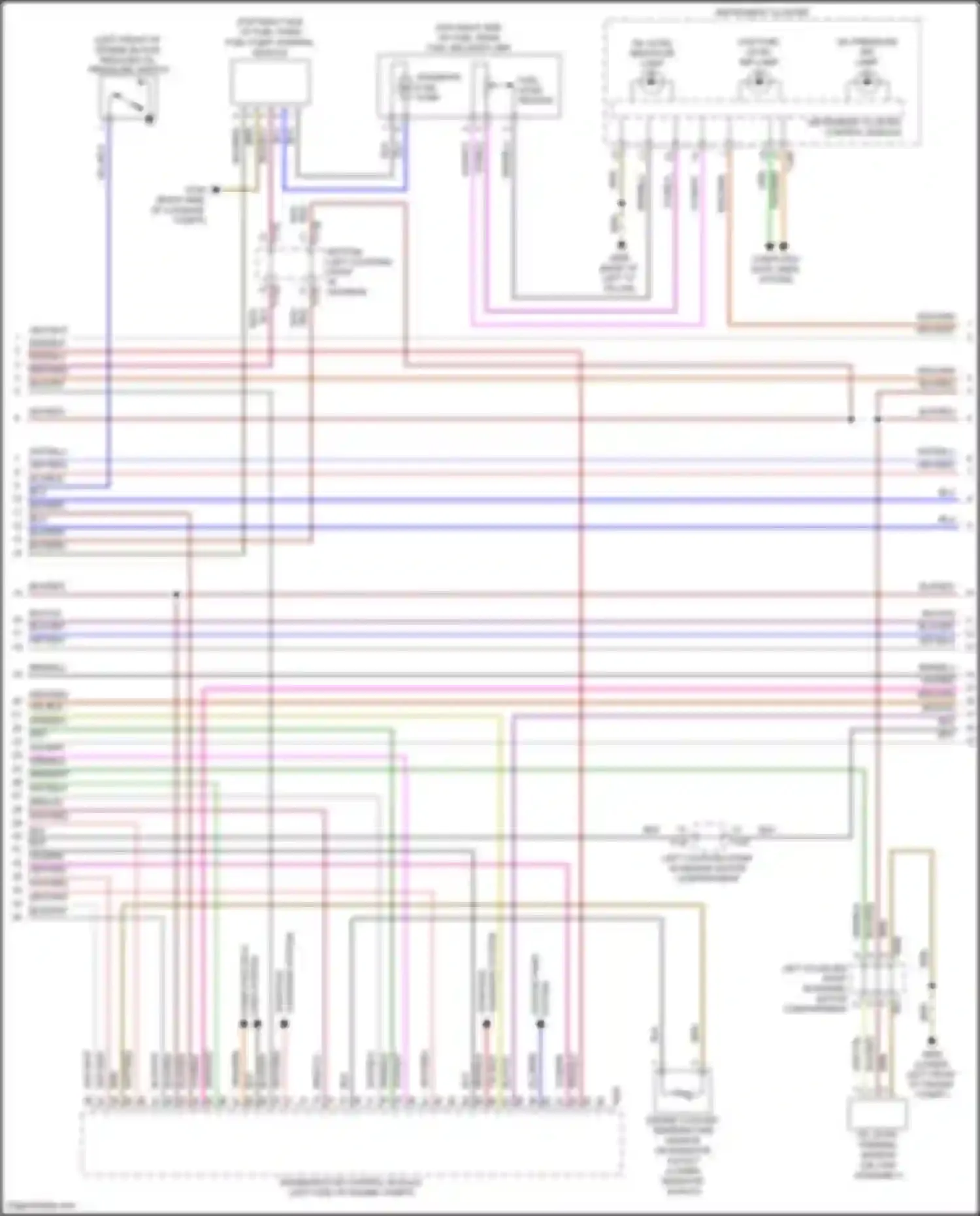 Jetta Volkswagen VII (2018-2021): Wiring diagram engine performance 1.4l turbo (3 of 6)