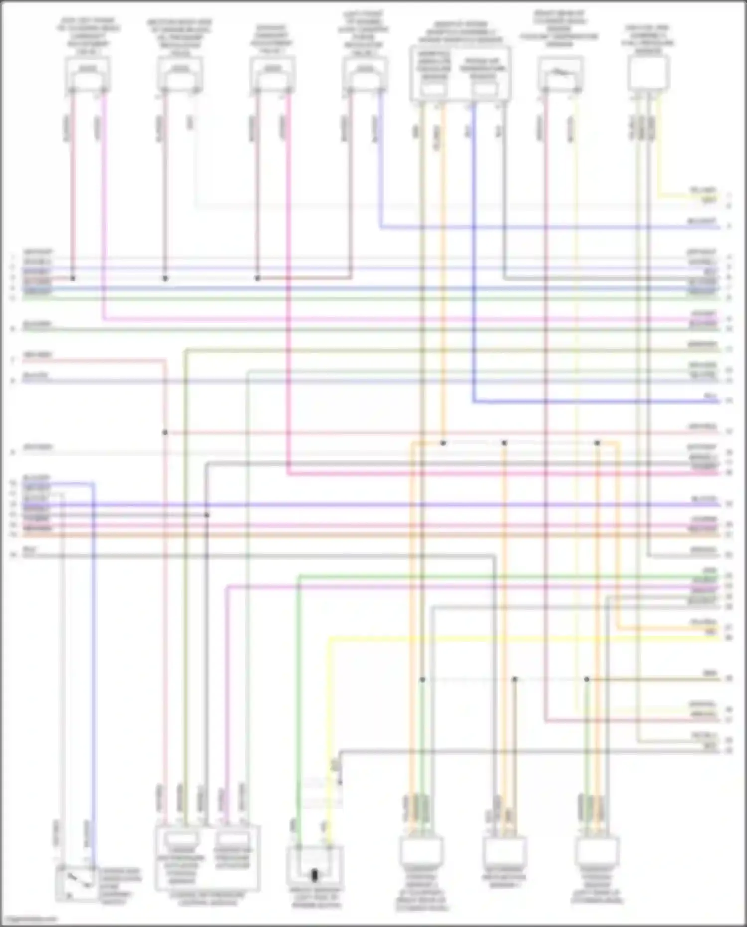 Jetta Volkswagen VII (2018-2021): Wiring diagram engine performance 1.4l turbo (5 of 6)