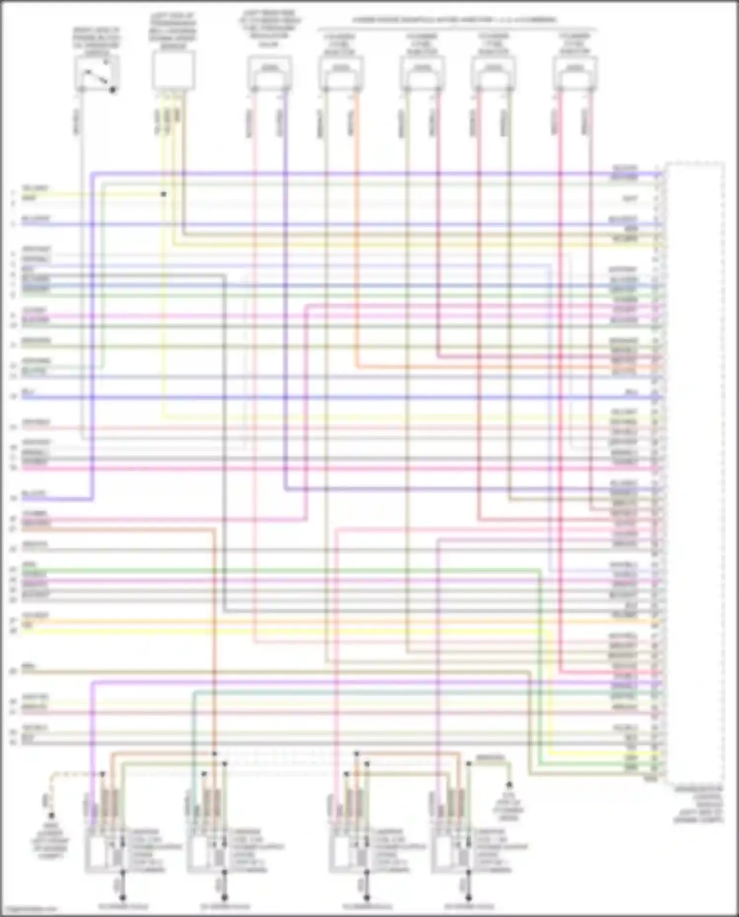 Jetta Volkswagen VII (2018-2021): Wiring diagram engine performance 1.4l turbo (6 of 6)