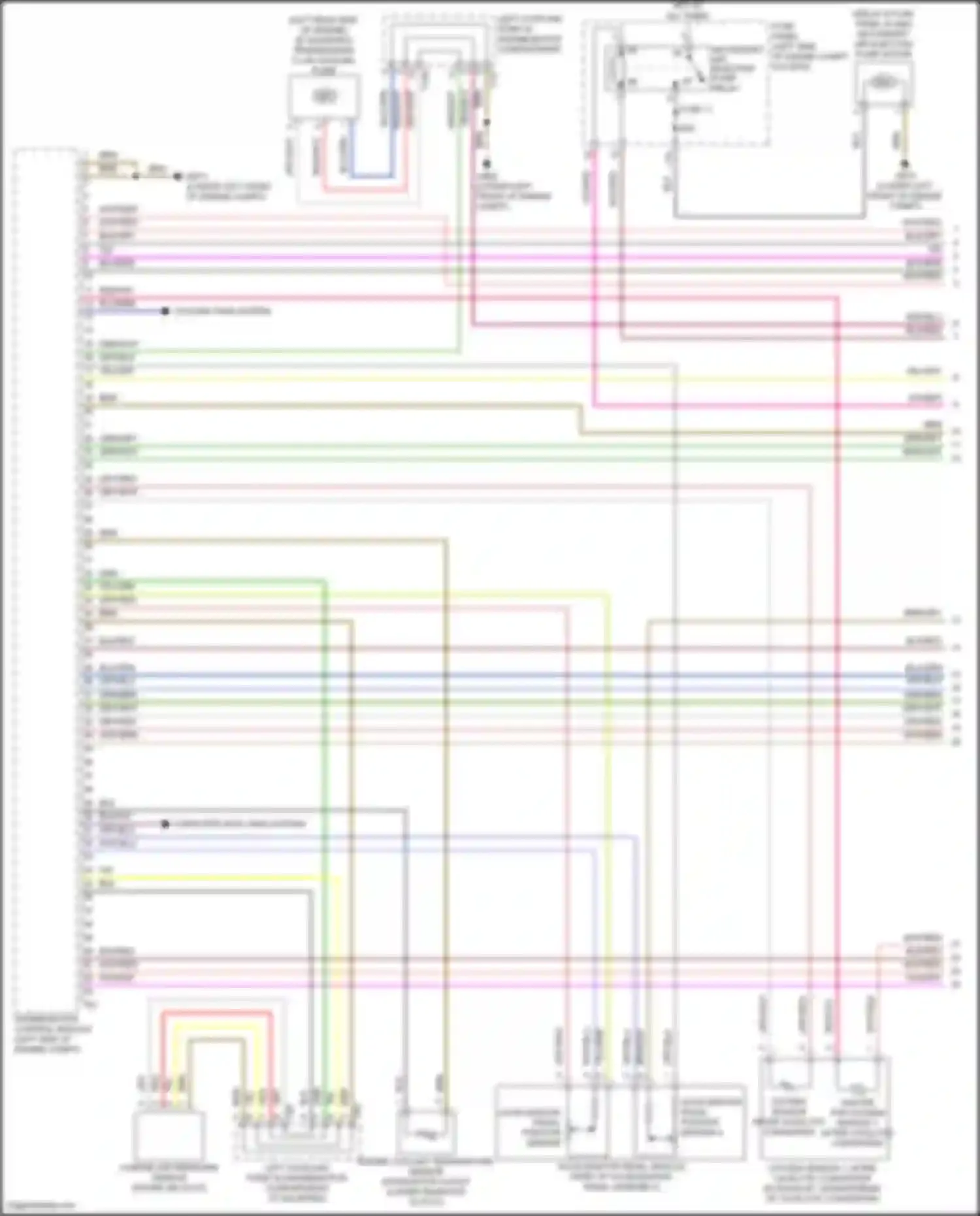 Jetta Volkswagen VII (2018-2021): Wiring diagram engine performance 2.0l turbo (1 of 9)