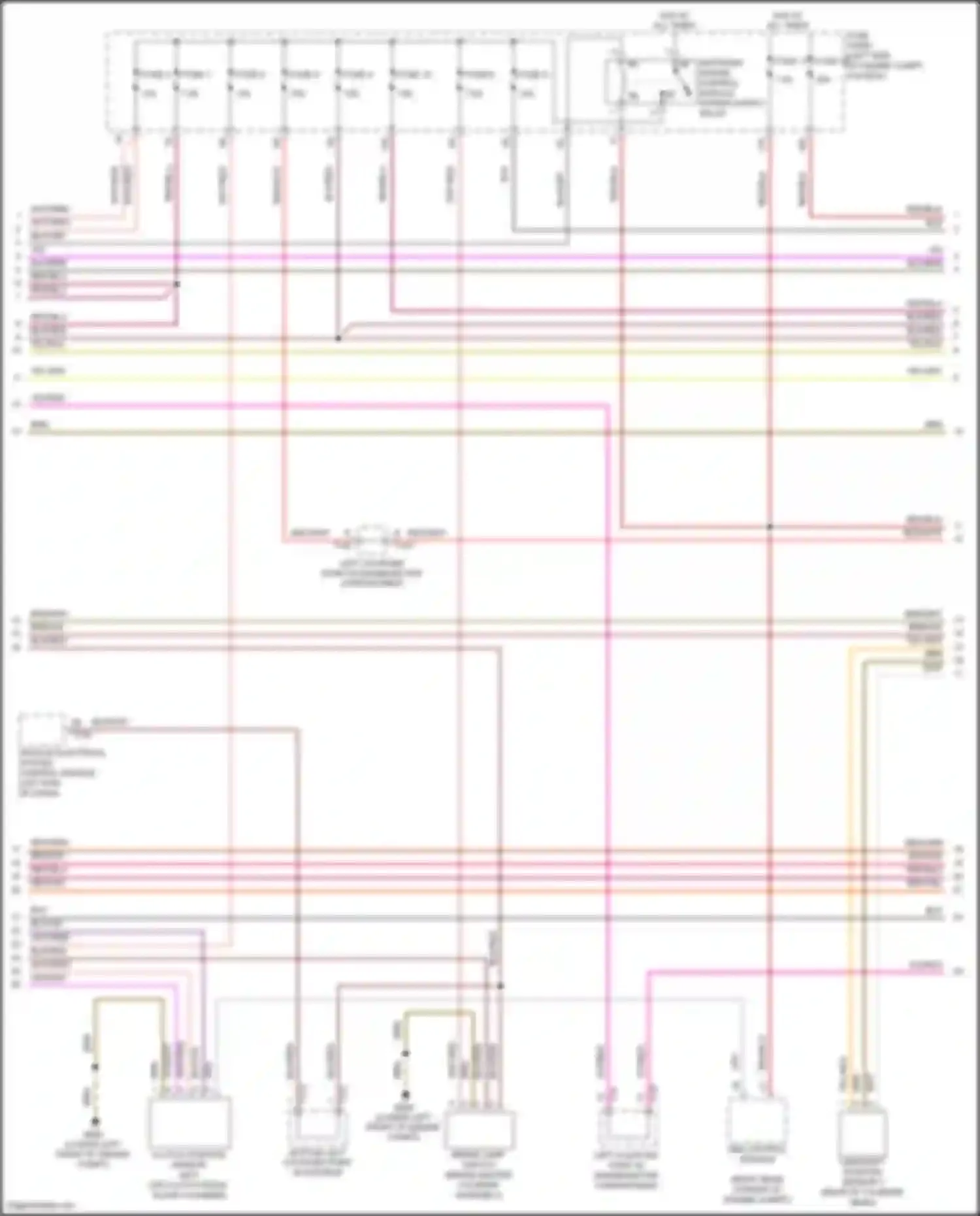 Jetta Volkswagen VII (2018-2021): Wiring diagram engine performance 2.0l turbo (3 of 9)