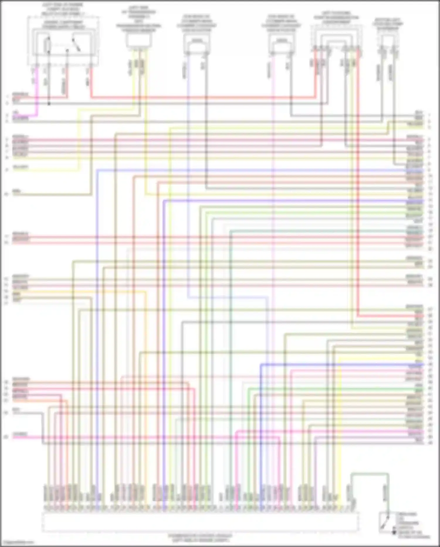 Jetta Volkswagen VII (2018-2021): Wiring diagram engine performance 2.0l turbo (4 of 9)