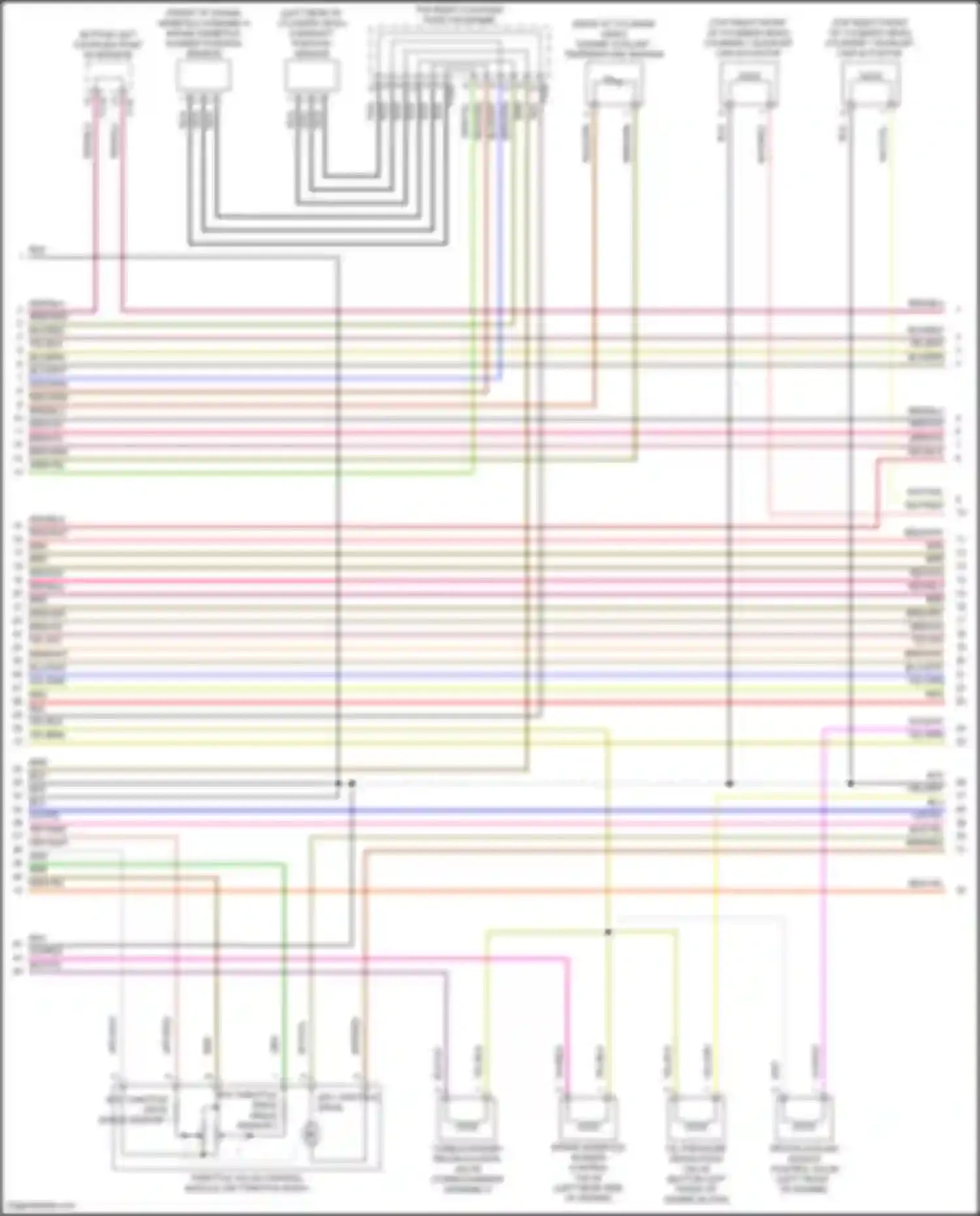 Jetta Volkswagen VII (2018-2021): Wiring diagram engine performance 2.0l turbo (6 of 9)