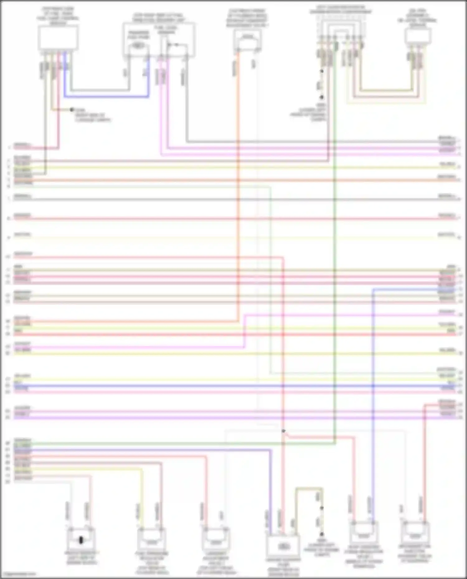 Jetta Volkswagen VII (2018-2021): Wiring diagram engine performance 2.0l turbo (8 of 9)