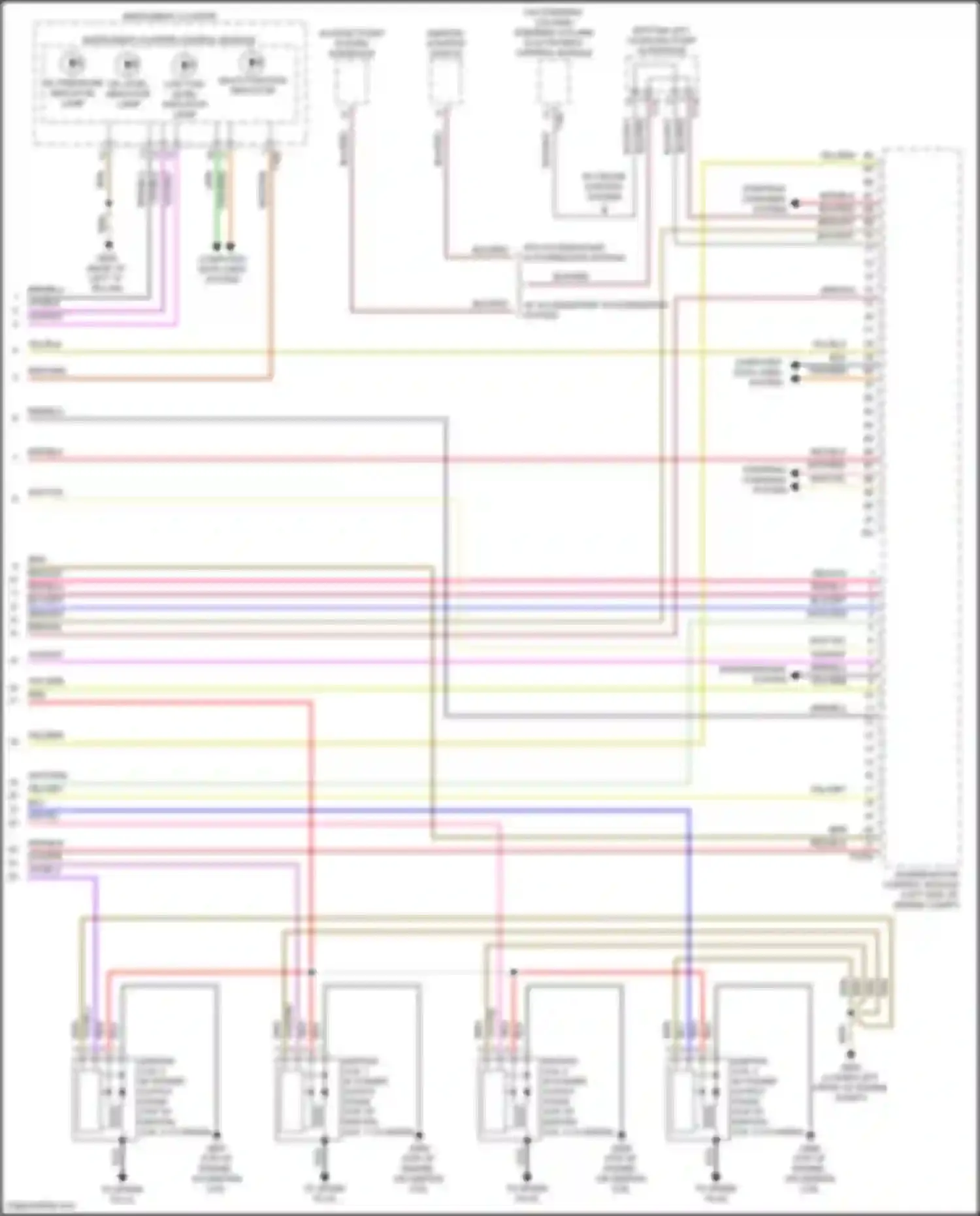 Jetta Volkswagen VII (2018-2021): Wiring diagram engine performance 2.0l turbo (9 of 9)