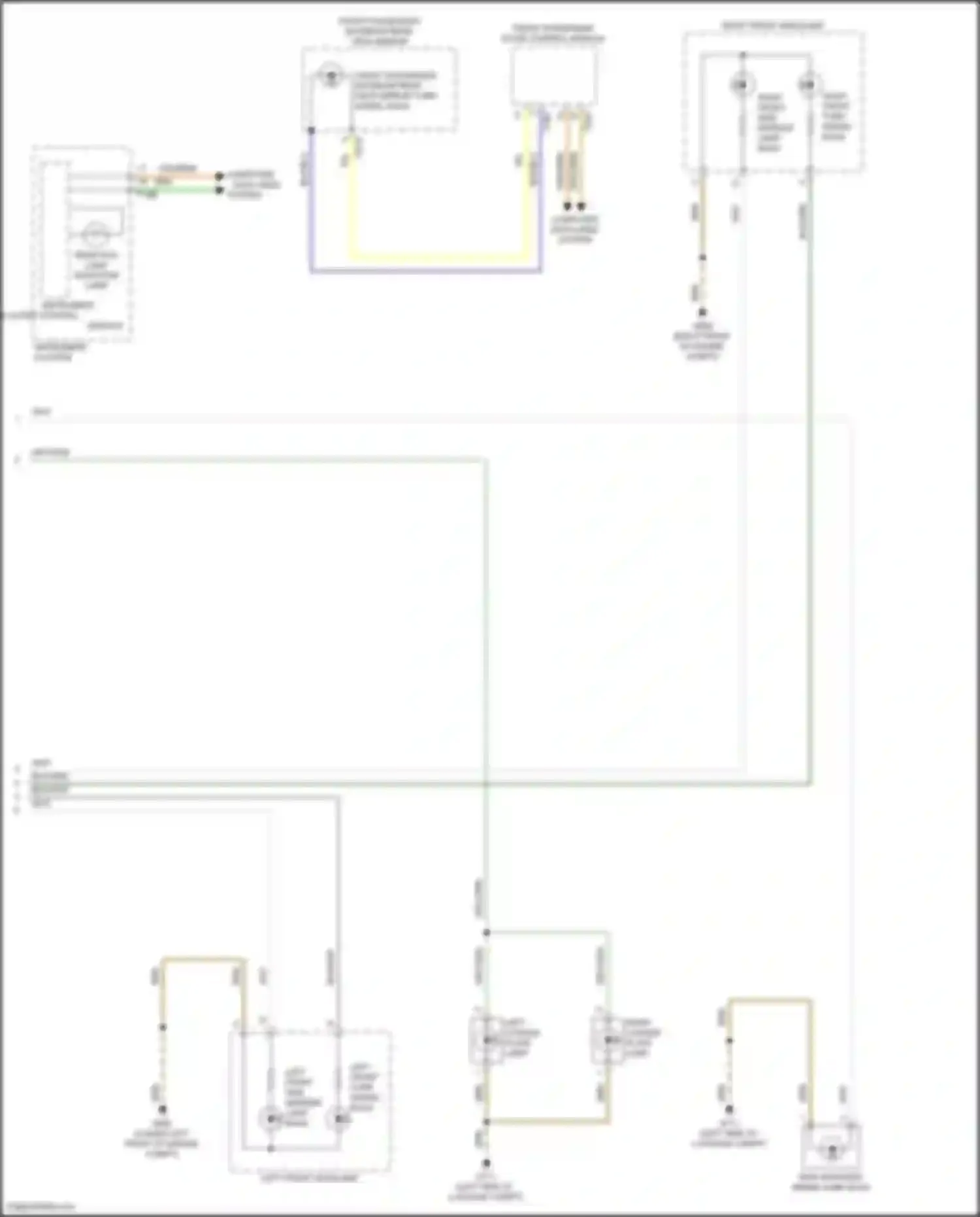 Jetta Volkswagen VII (2018-2021): Exterior lamps circuit (3 of 3)