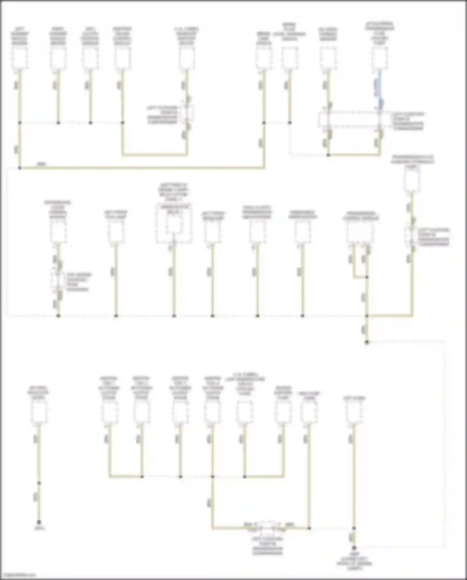 Jetta Volkswagen VII (2018-2021): Ground distribution circuit (5 of 5)