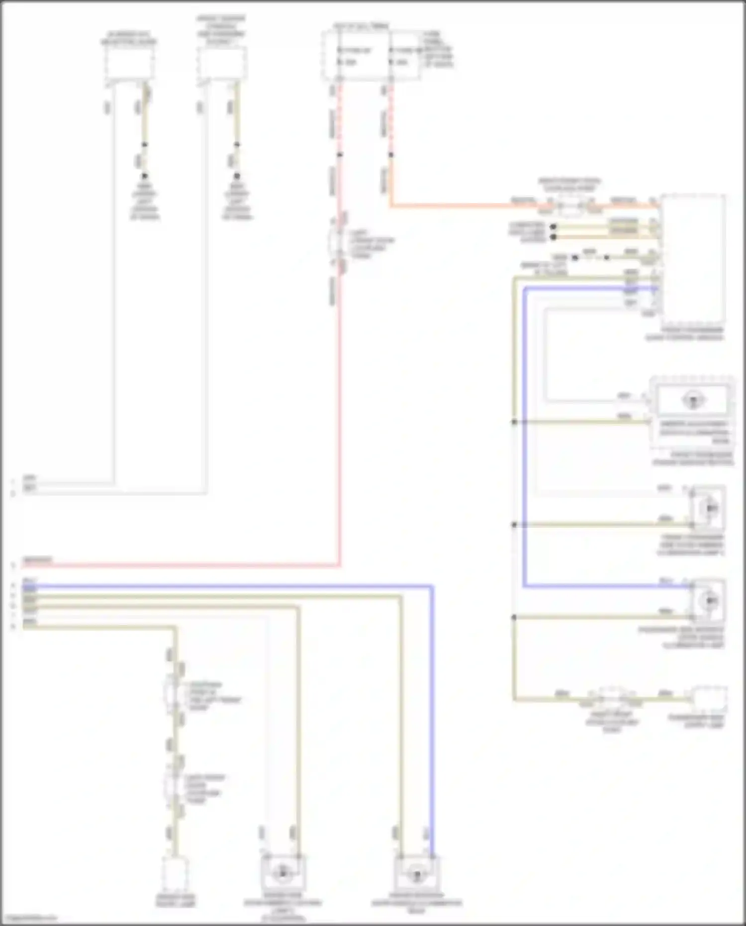 Jetta Volkswagen VII (2018-2021): Instrument illumination circuit (3 of 3)