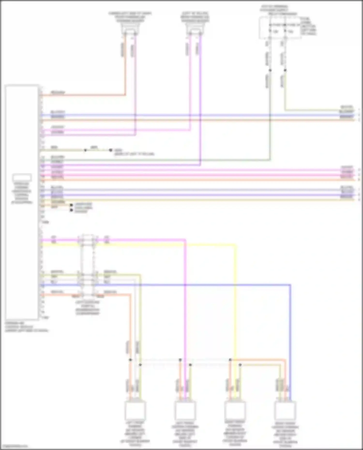 Jetta Volkswagen VII (2018-2021): Parking assistant circuit (1 of 2)