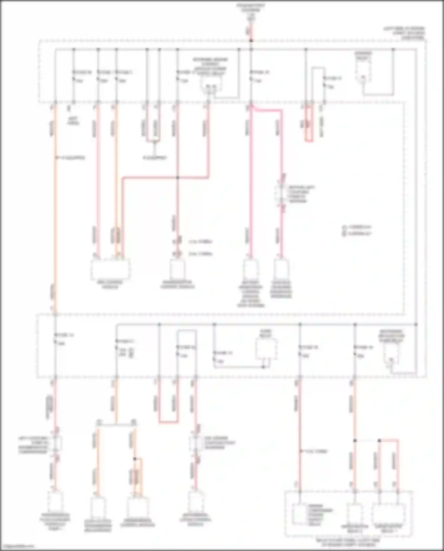 Jetta Volkswagen VII (2018-2021): Power distribution circuit (2 of 6)