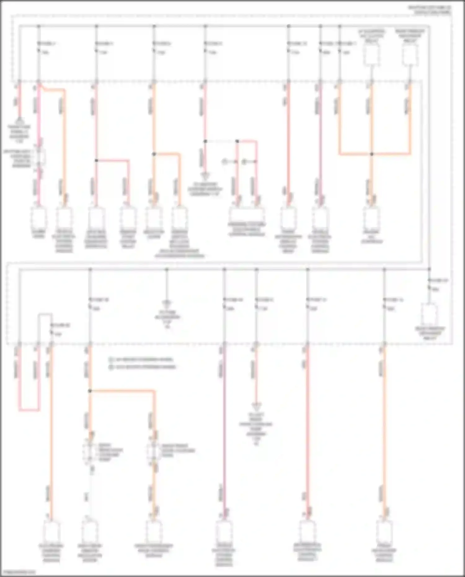 Jetta Volkswagen VII (2018-2021): Power distribution circuit (3 of 6)