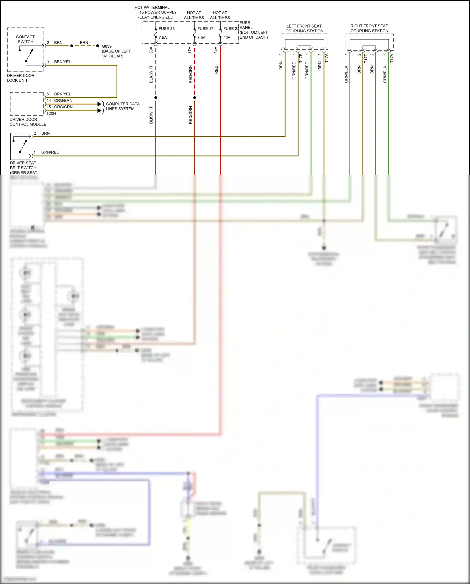 Volkswagen Jetta VII (2018-2021) computer data lines system wiring diagram  (40 of 84)