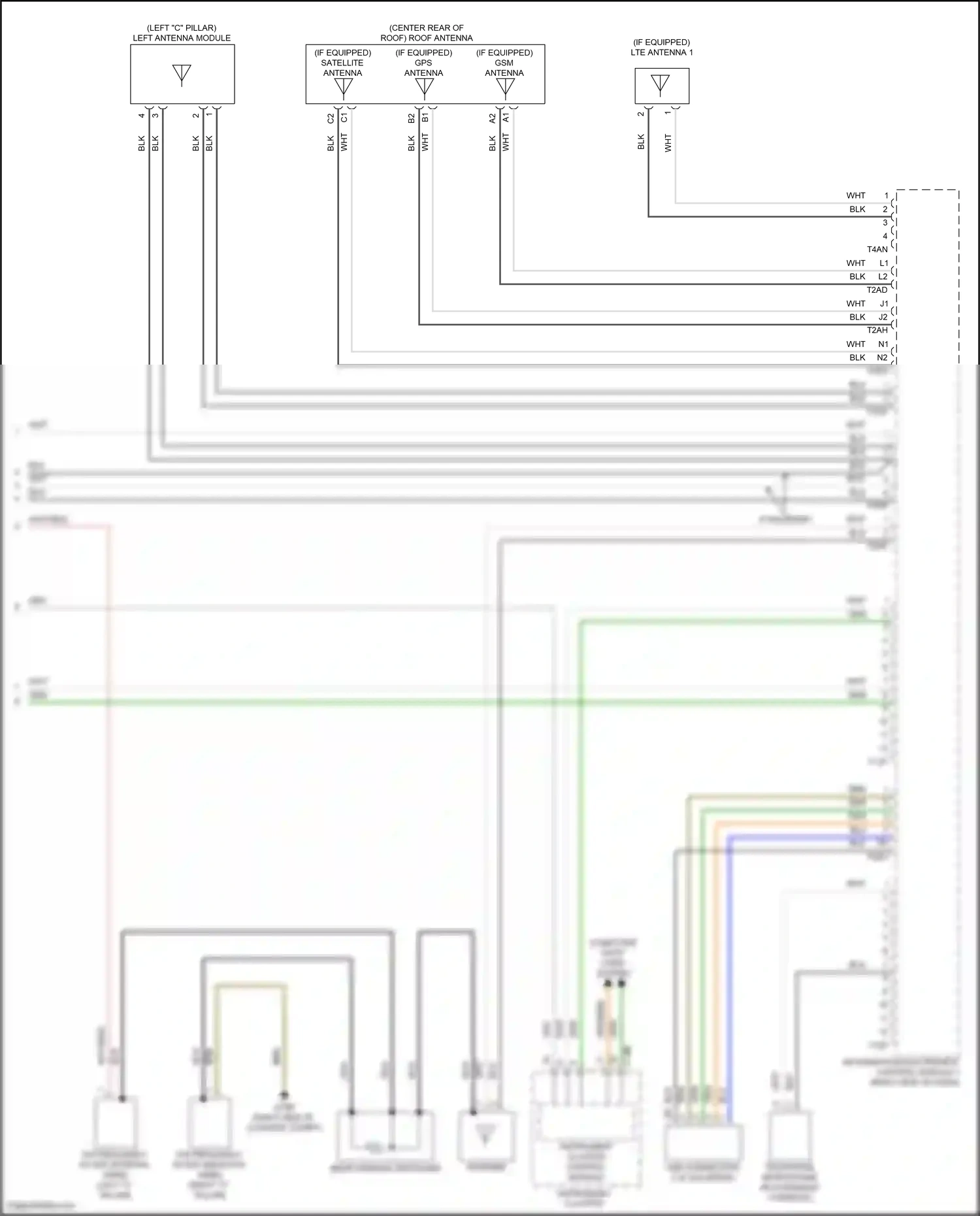 Volkswagen Jetta VII (2018-2021) computer data lines system wiring diagram  (7 of 84)