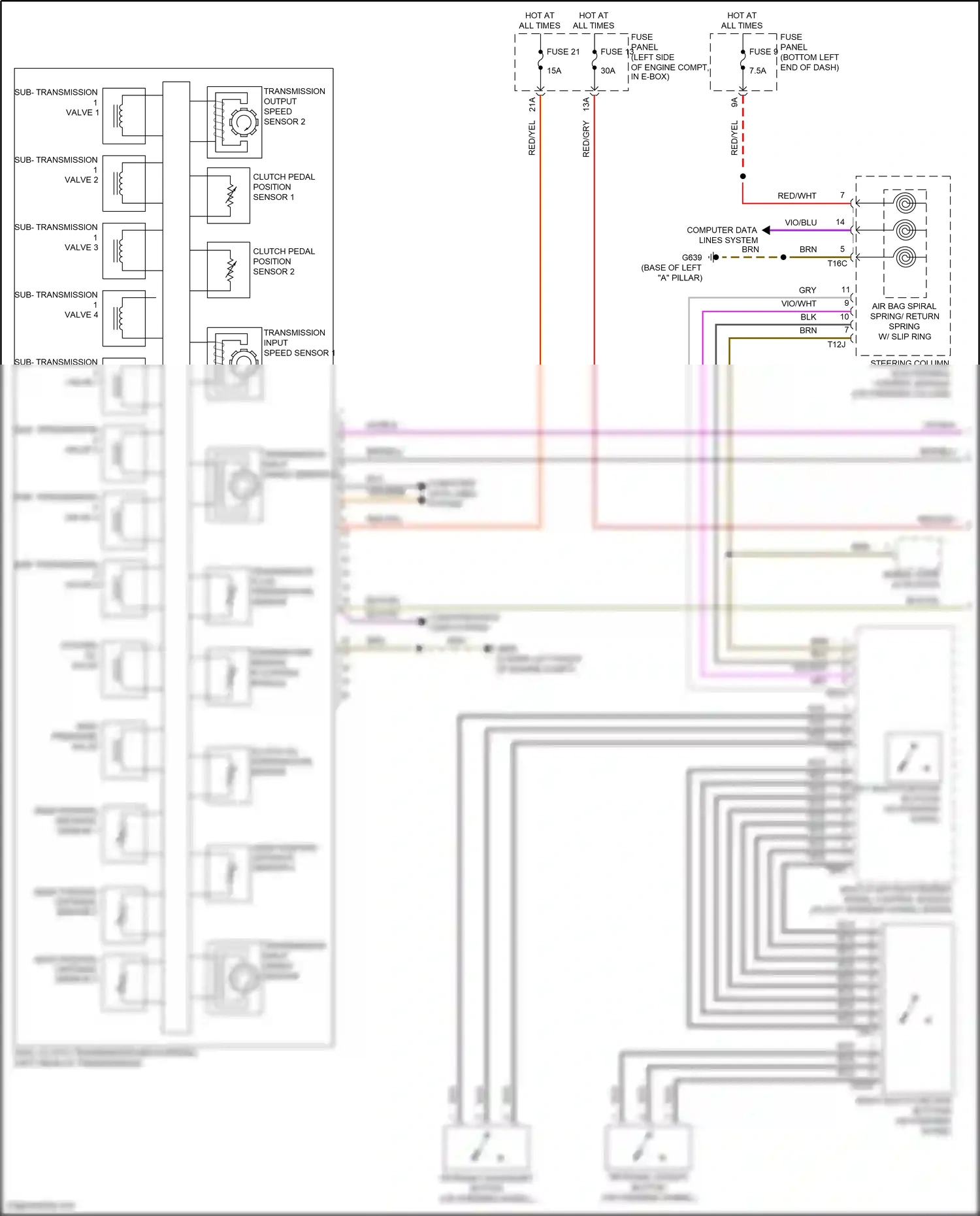Volkswagen Jetta VII (2018-2021) computer data lines system wiring diagram  (56 of 84)