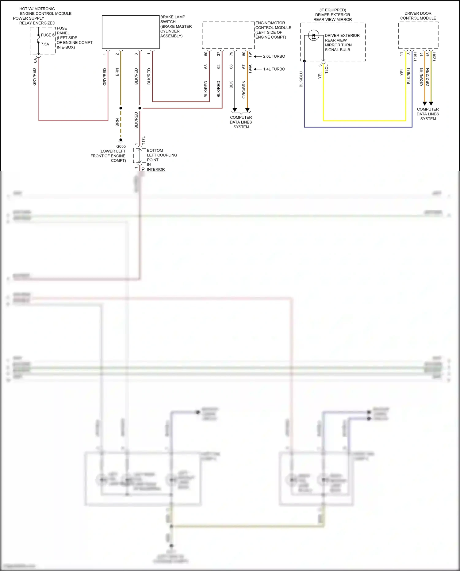 Volkswagen Jetta VII (2018-2021) computer data lines system wiring diagram  (33 of 84)