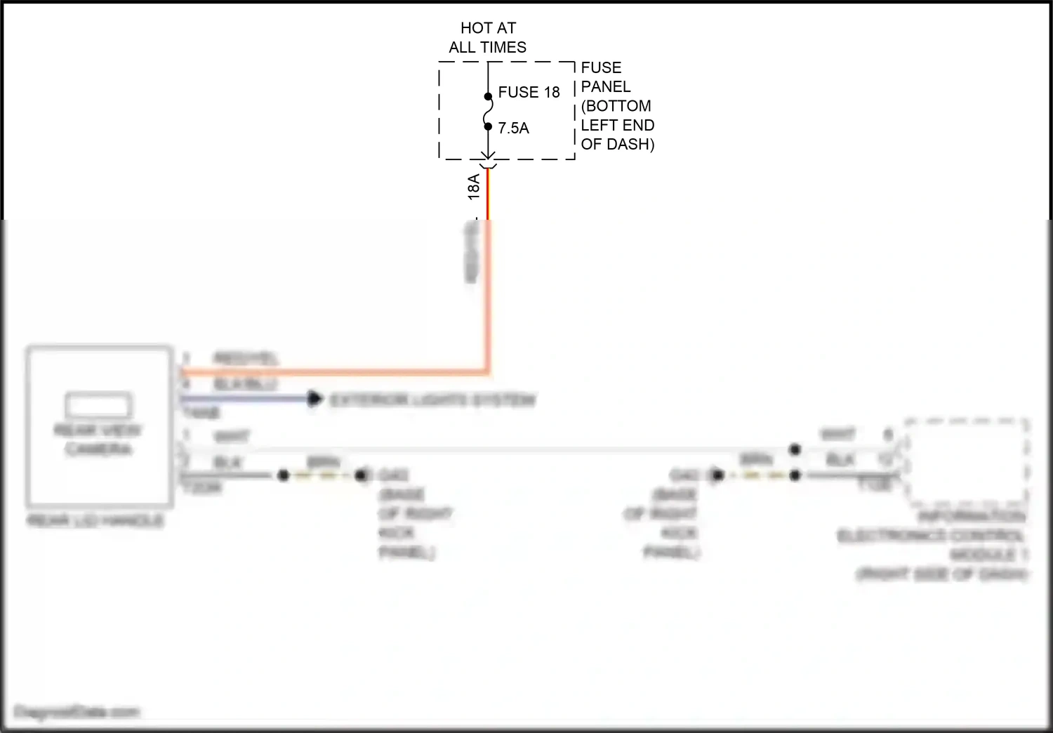 Volkswagen Jetta VII (2018-2021) information electronics control module 1 wiring diagram  (10 of 14)