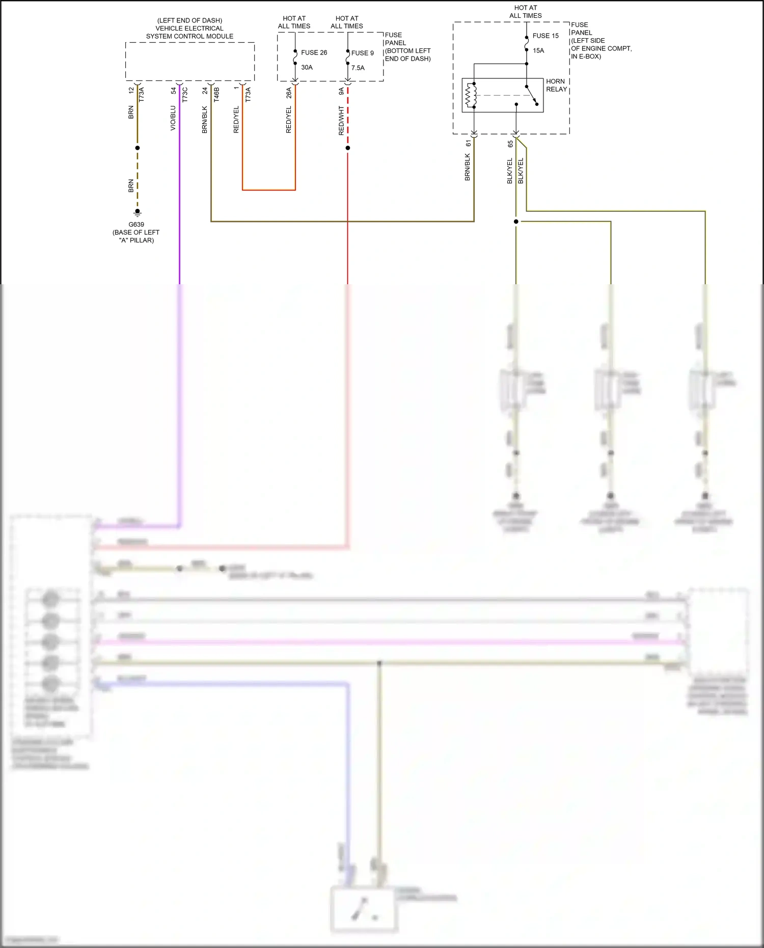 Volkswagen Jetta VII (2018-2021) steering column electronics control module wiring diagram  (6 of 14)